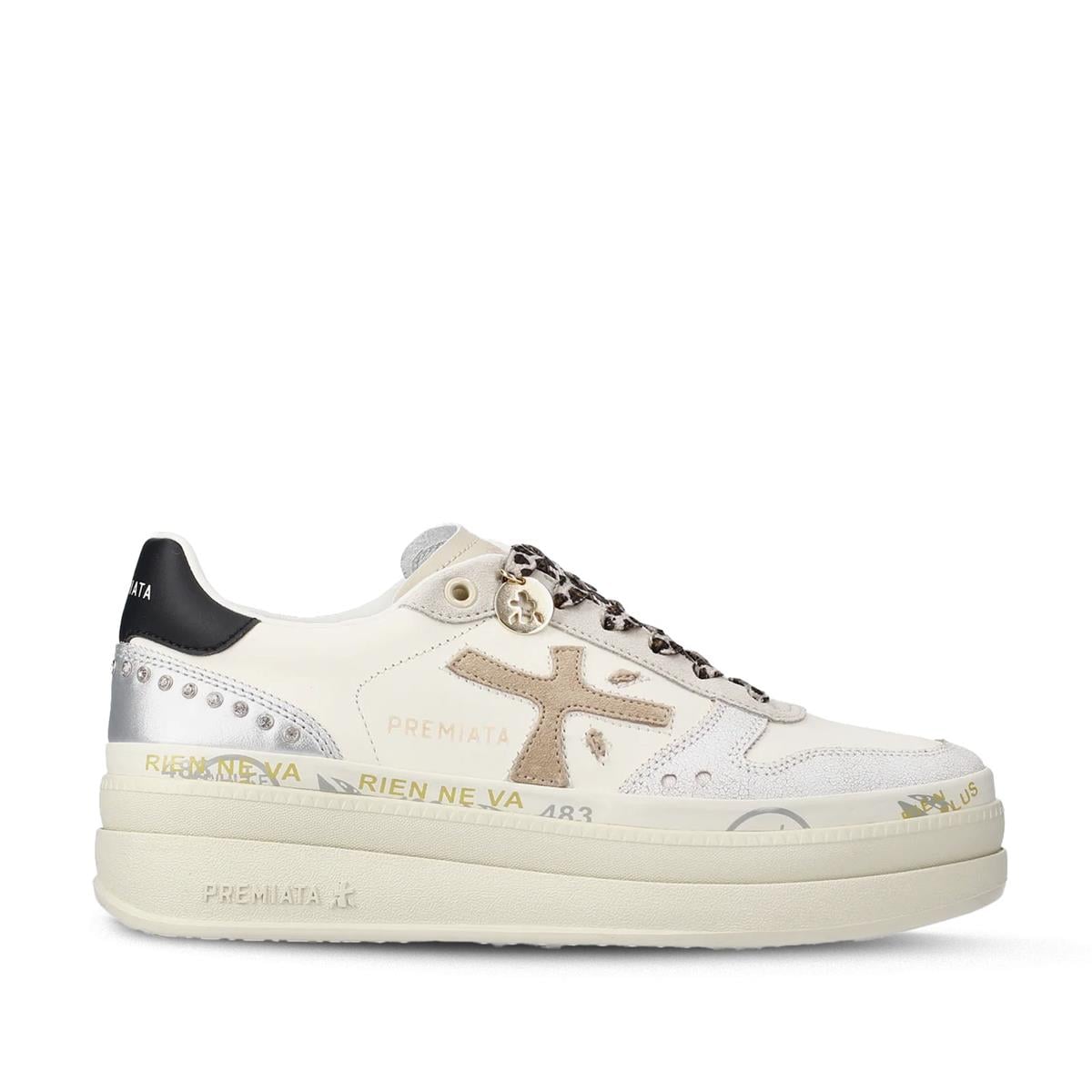 PREMIATAMICOLPREMIATA 7751 BEYAZ+BEJ (White+Beige)
