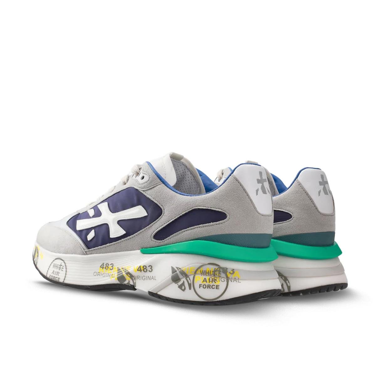 PREMIATAMOERUNPREMIATA GRİ LACİVERT (Gray Navy Blue)