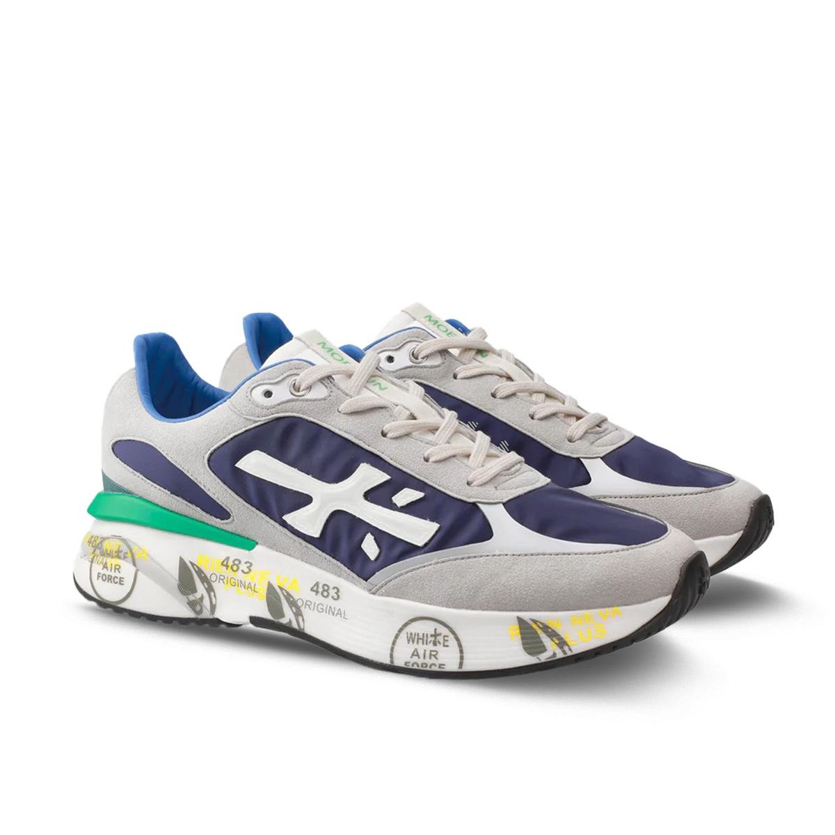 PREMIATAMOERUNPREMIATA GRİ LACİVERT (Gray Navy Blue)