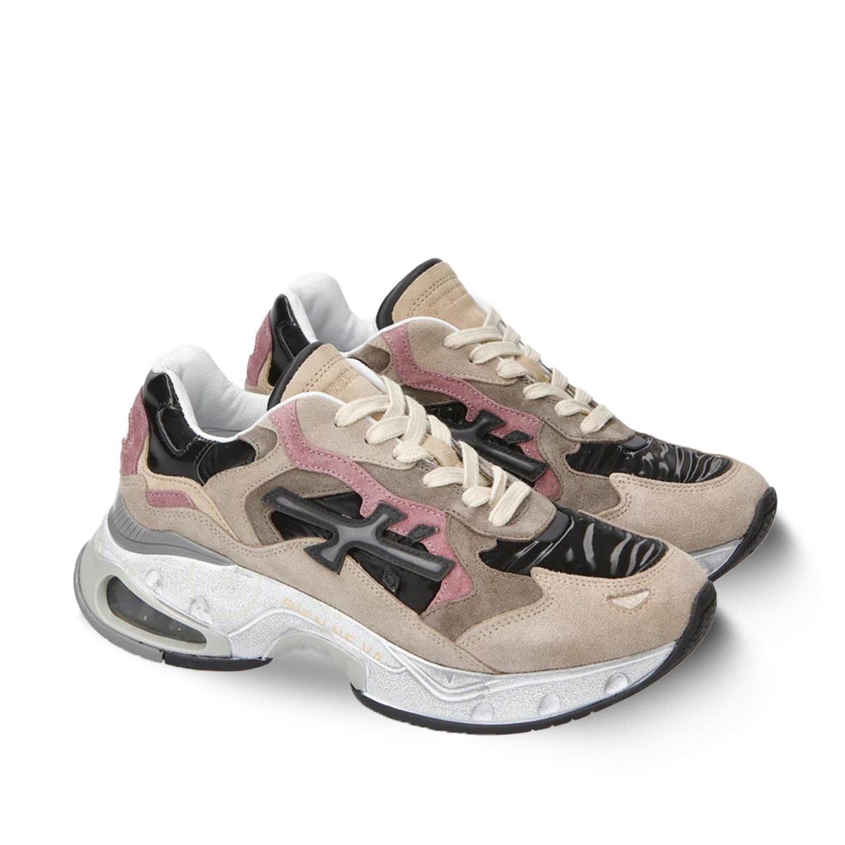 PREMIATASHARKYDPREMIATA BEJ-BLACK (Beige-Black)