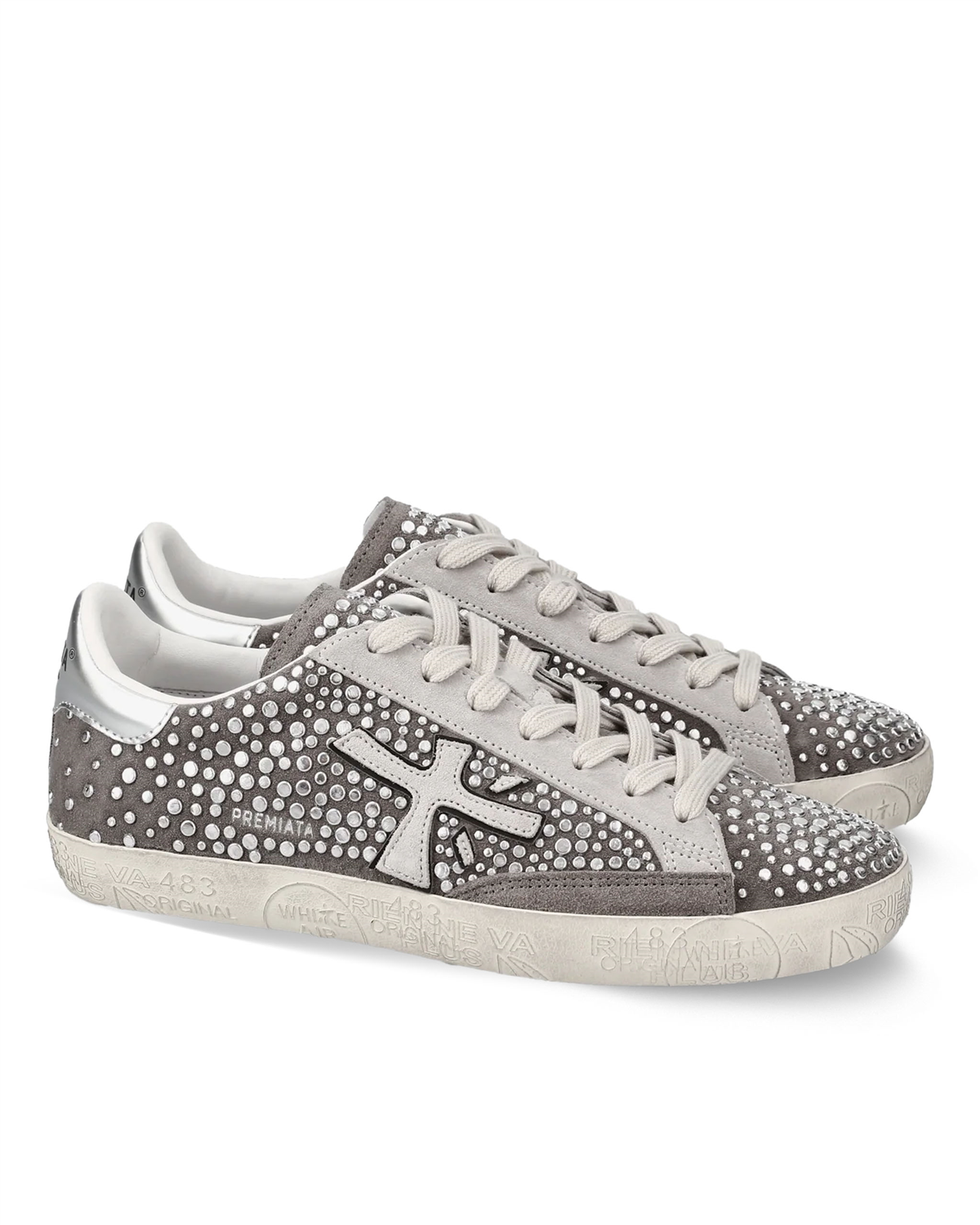PREMIATASTEVENDPREMIATA 7850 STRASS+DARK GREY (KOYU GRİ)