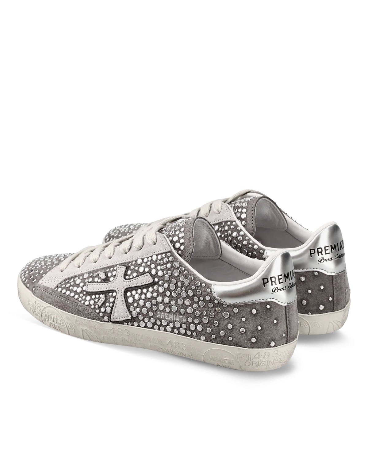 PREMIATASTEVENDPREMIATA 7850 STRASS+DARK GREY (KOYU GRİ)