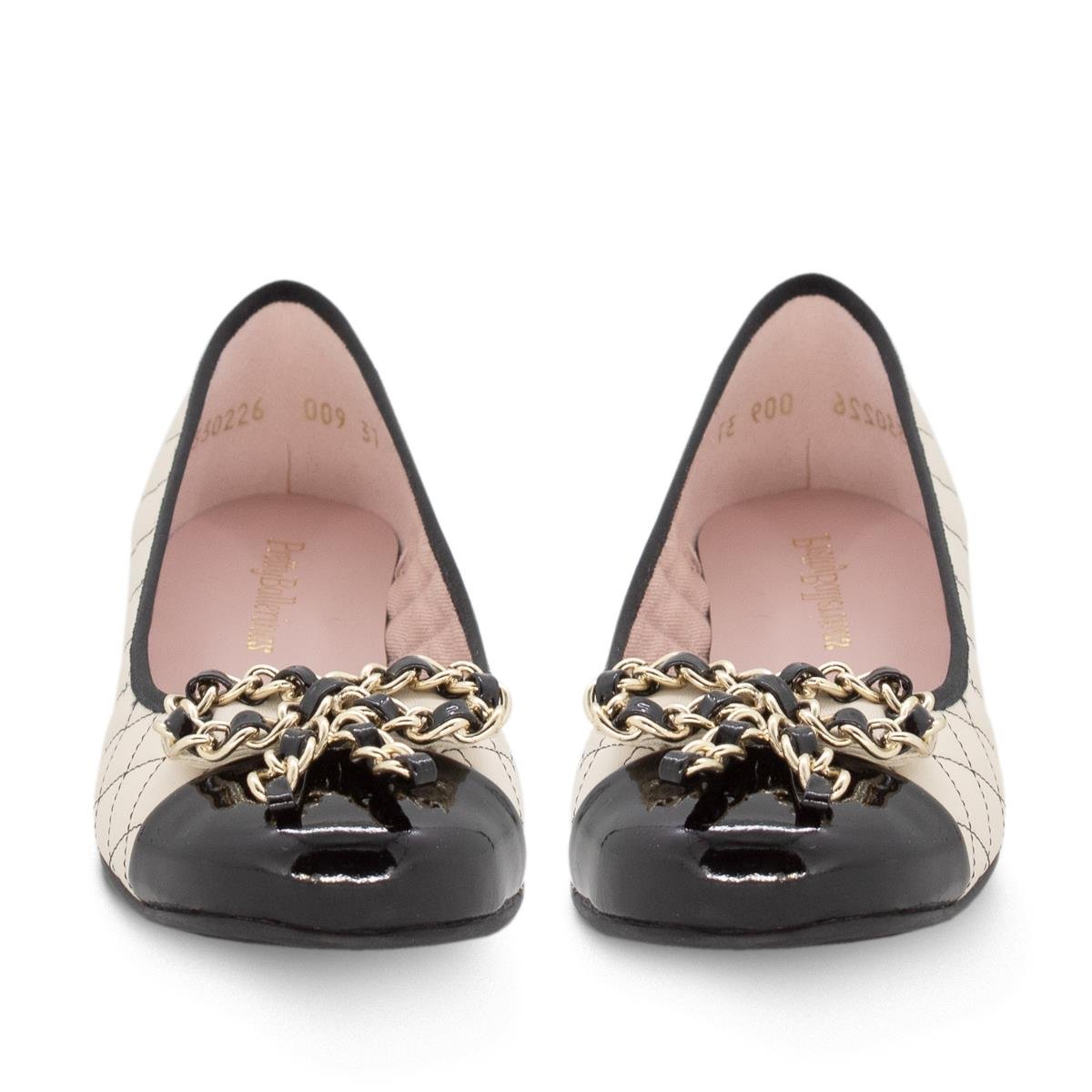 PRETTY BALLERINAS41.117PRETTY BALLERINAS SHADE NEGRO/COTON AVORIO