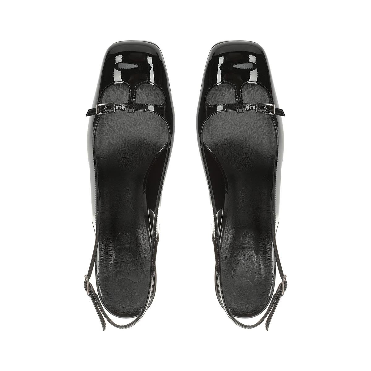 Sergıo RossıB08570Sergıo Rossı SIYAH RUGAN (Black Patent Leather)