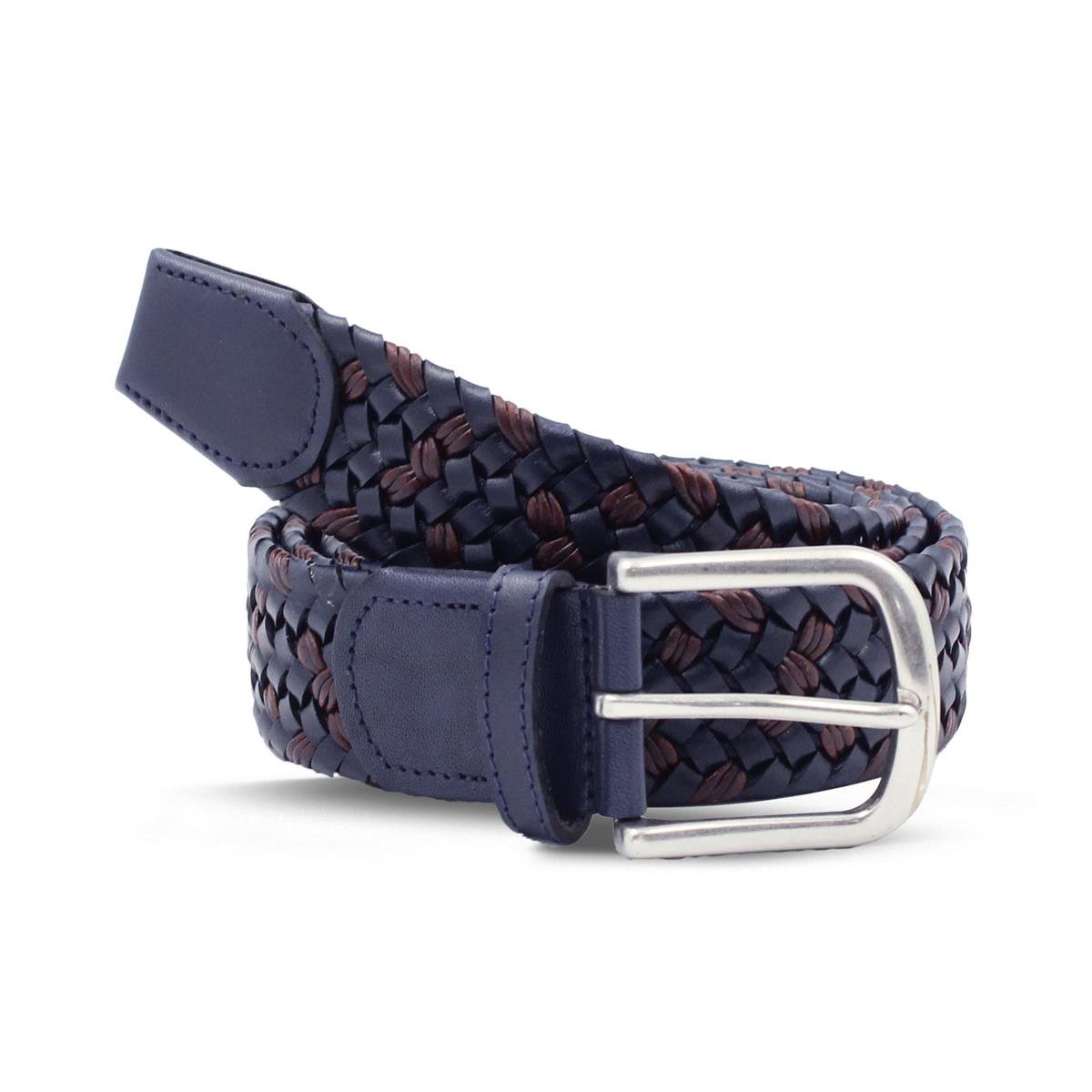 VARIO040VARIO LACİVERT KAHVE ÖRGÜ (Navy Blue Brown Knitted)