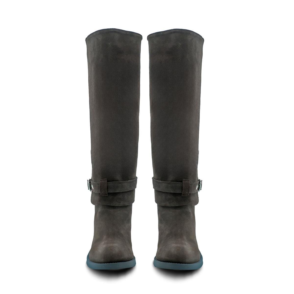 VARIO059 02VARIO Z590 YARMA SUET KAHVE 490 C63 (Split Suede Brown)