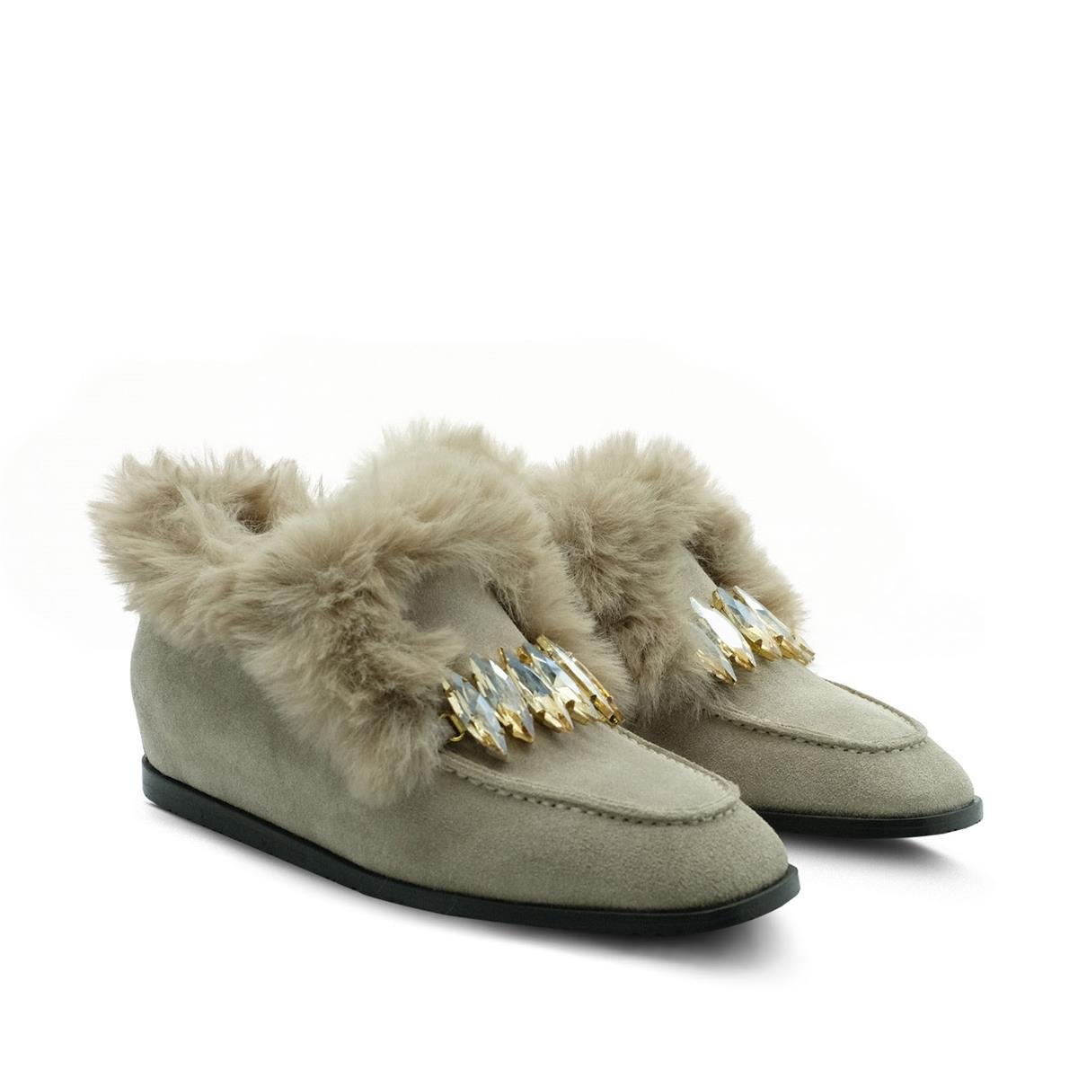 VARIO1016-KTVARIO 455 BEJ SUET (Beige Suede)