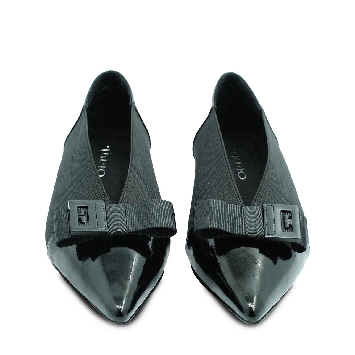 VARIO1035VARIO 366 SIYAH RUGAN (Black Patent Leather)