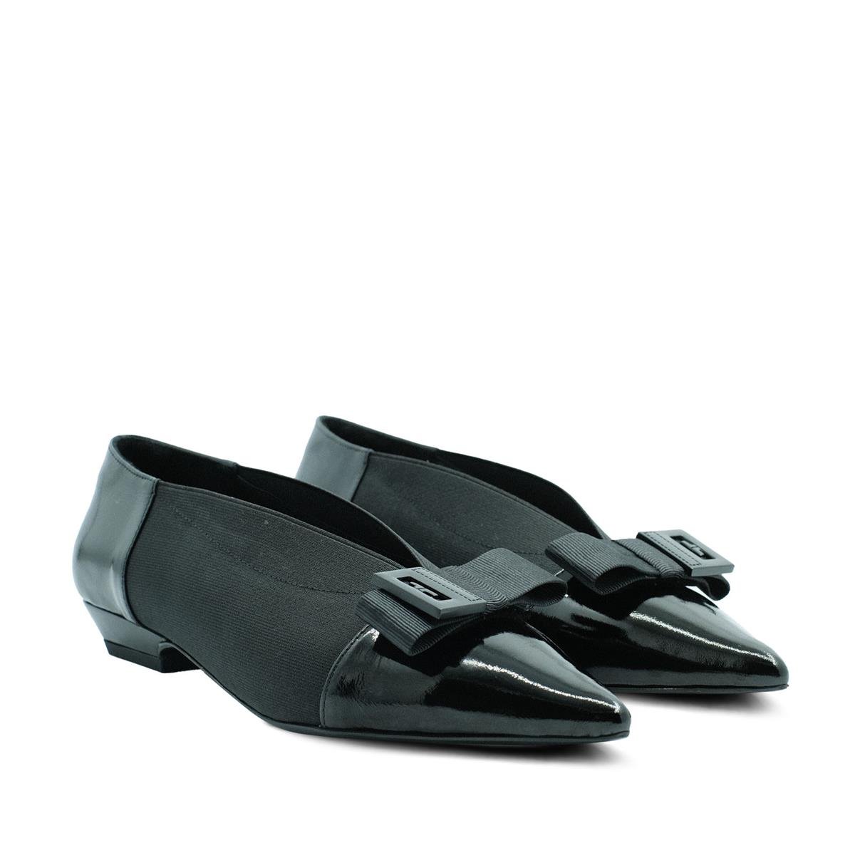 VARIO1035VARIO 366 SIYAH RUGAN (Black Patent Leather)