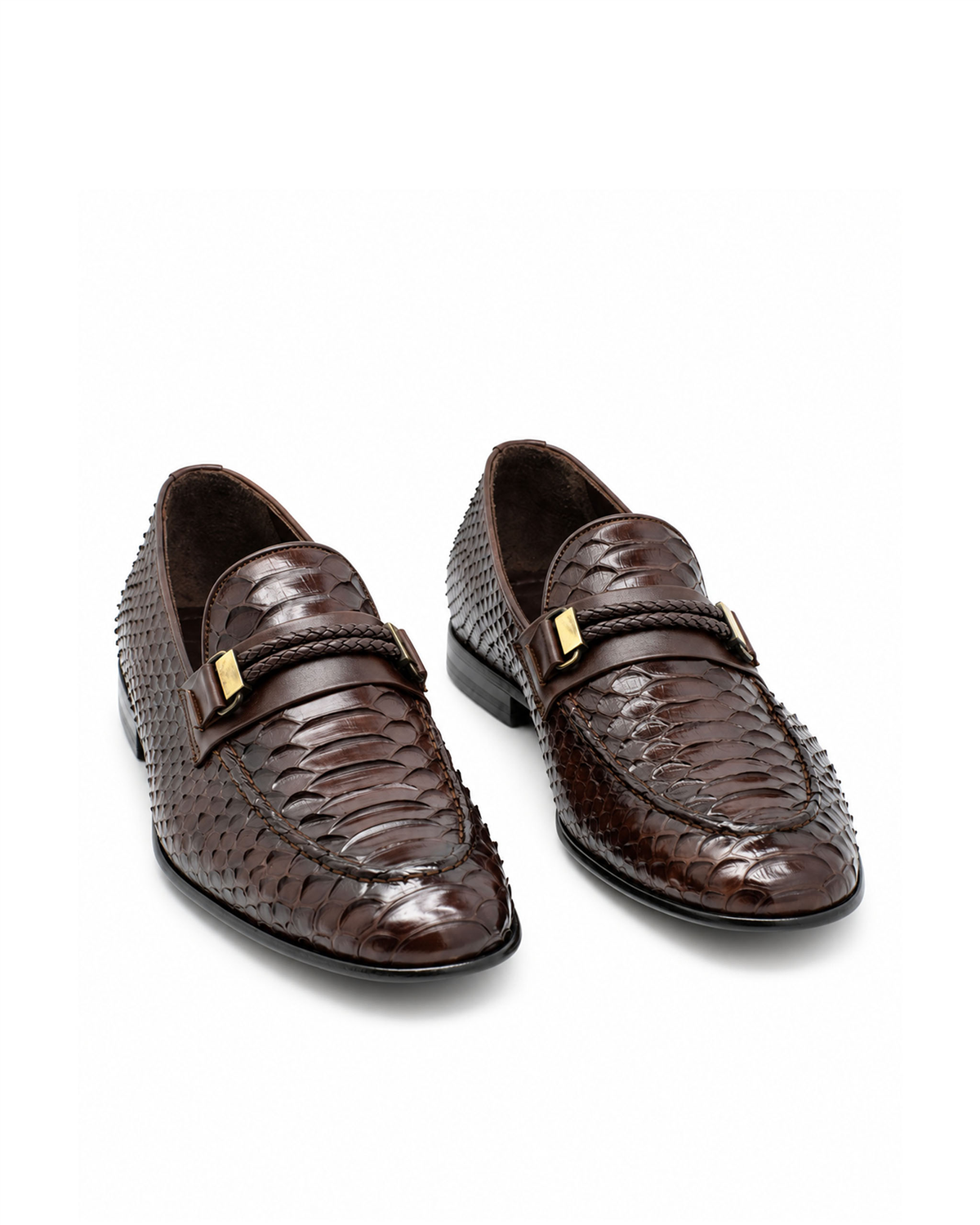 VARIO12466-2VARIO ORJ.PİTON KAHVE (Original Python Brown)