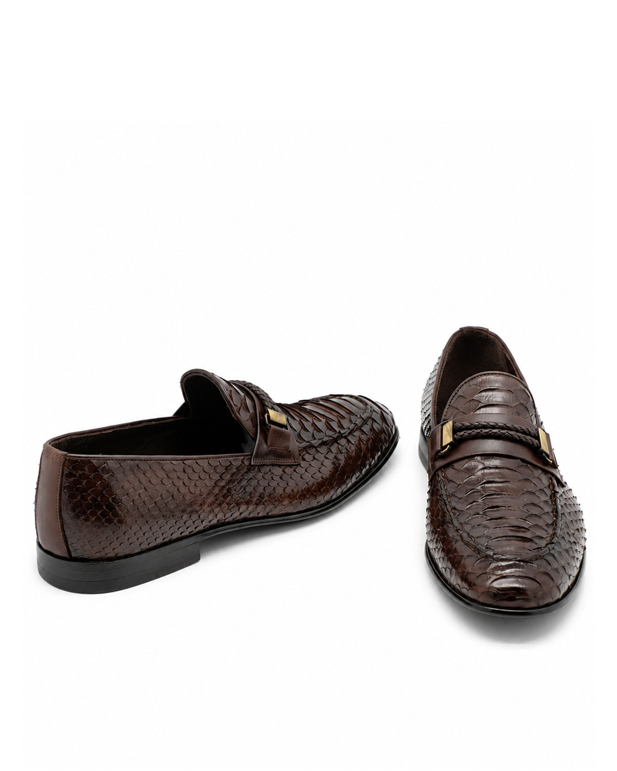VARIO12466-2VARIO ORJ.PİTON KAHVE (Original Python Brown)