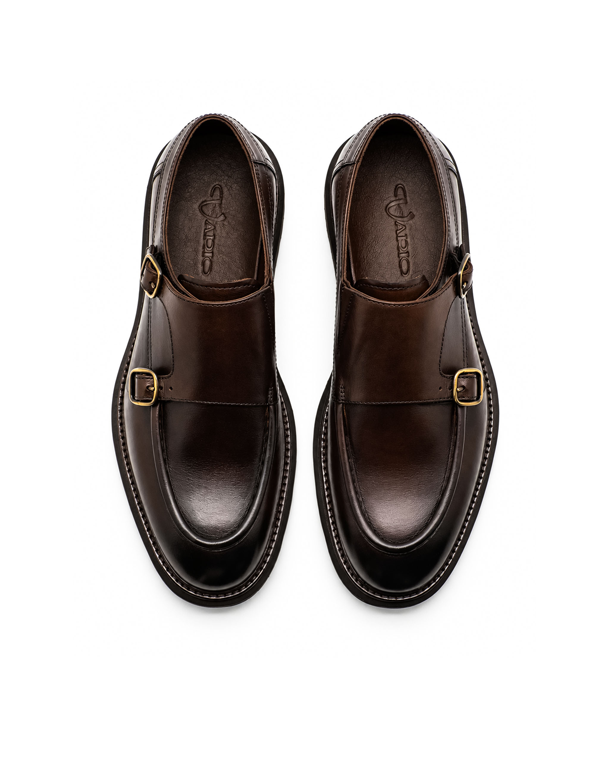 VARIO138-65VARIO Hakiki Deri Erkek Ayakkabı 165 KAHVE (BROWN)
