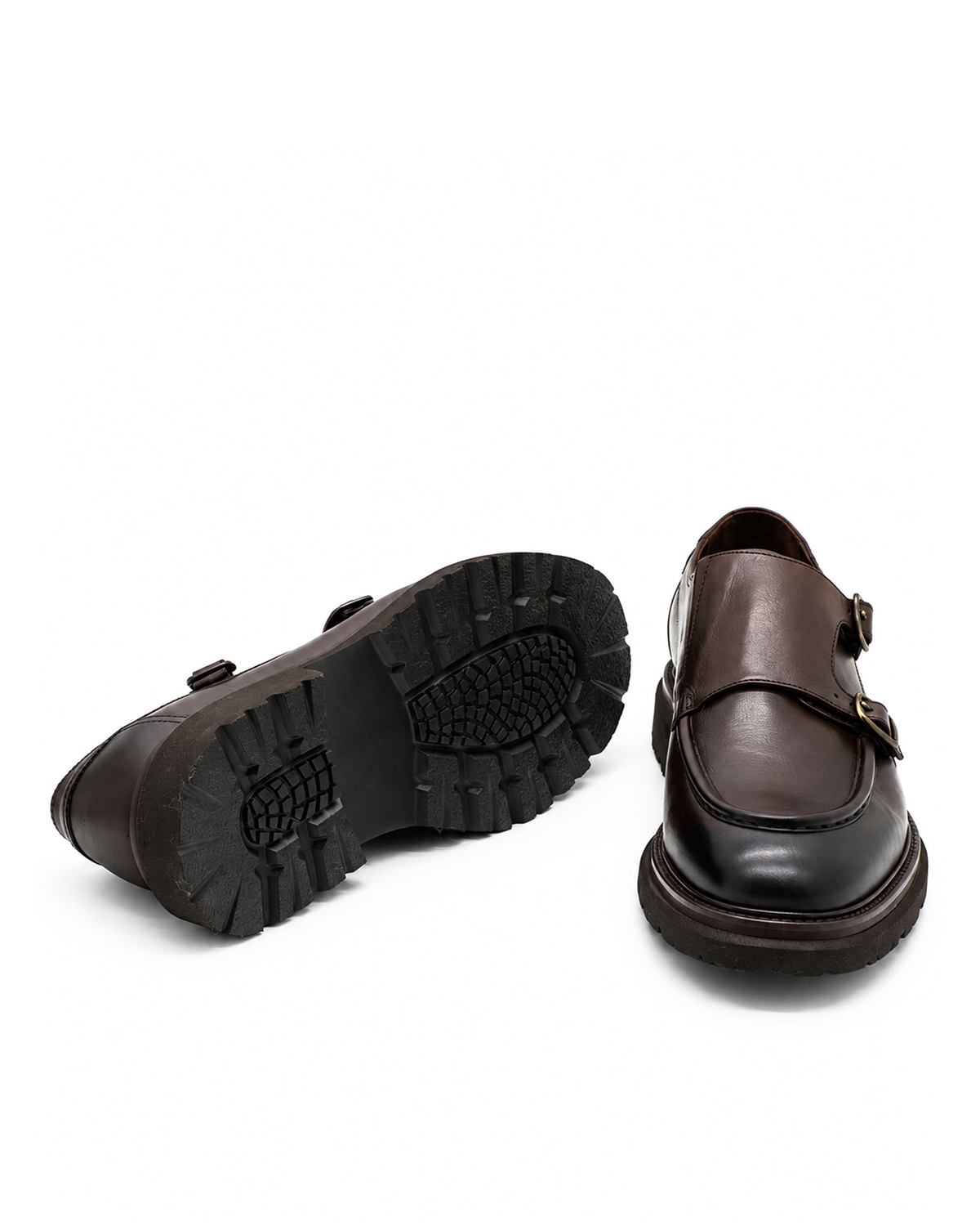 VARIO138-65VARIO Hakiki Deri Erkek Ayakkabı 165 KAHVE (BROWN)