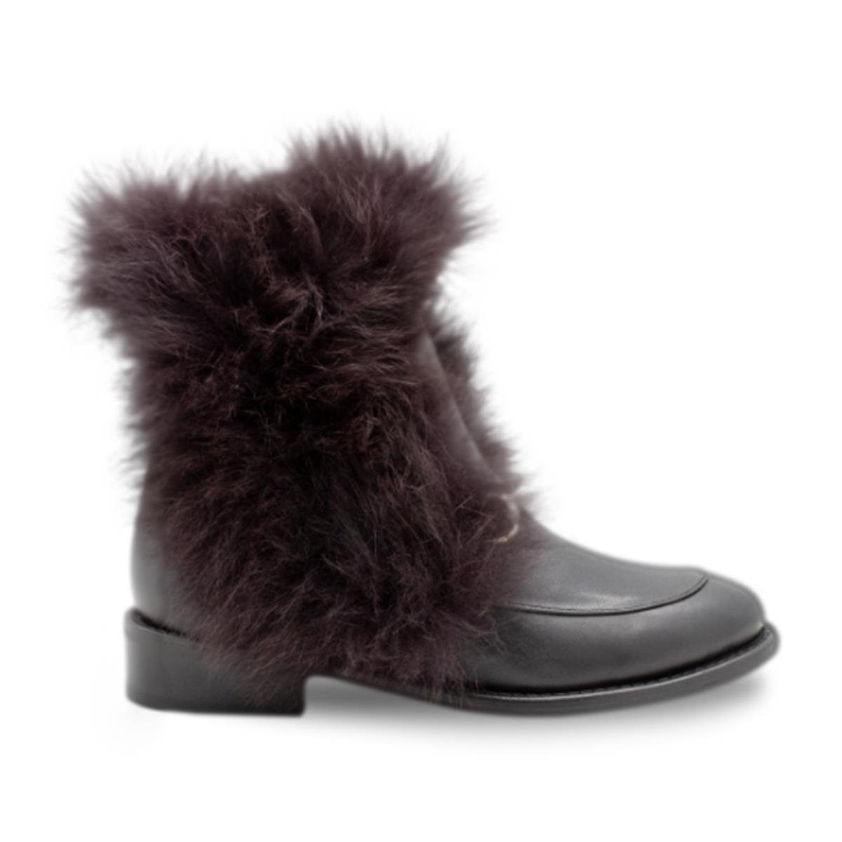 VARIO1469-2VARIO SIYAH / KAHVE KURK