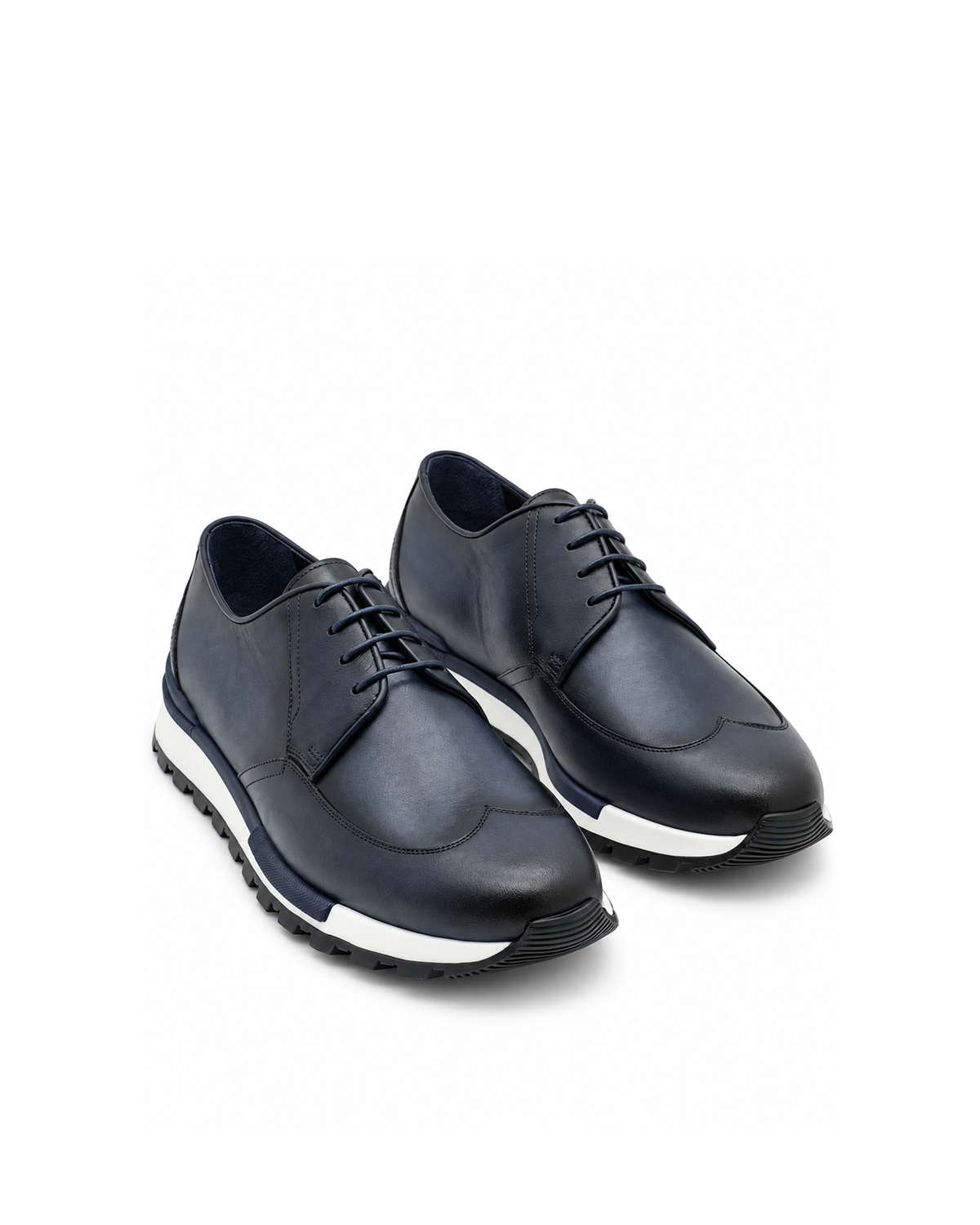 VARIO20032VARIO Hakiki Deri Erkek Ayakkabı – Kauçuk Taban 051 LACİVERT (Navy blue)