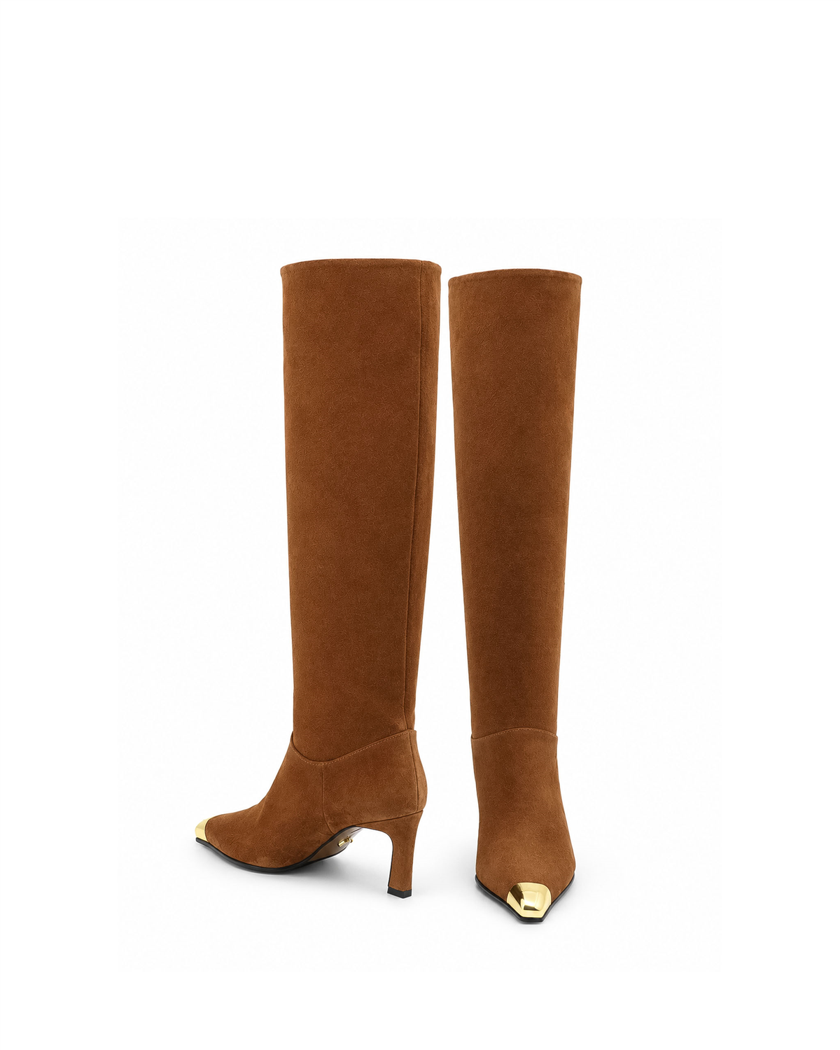 VARIO27633VARIO Hakiki Süet Deri Diz Üstü Çizme Z188 TABA SÜET (Tan Suede))