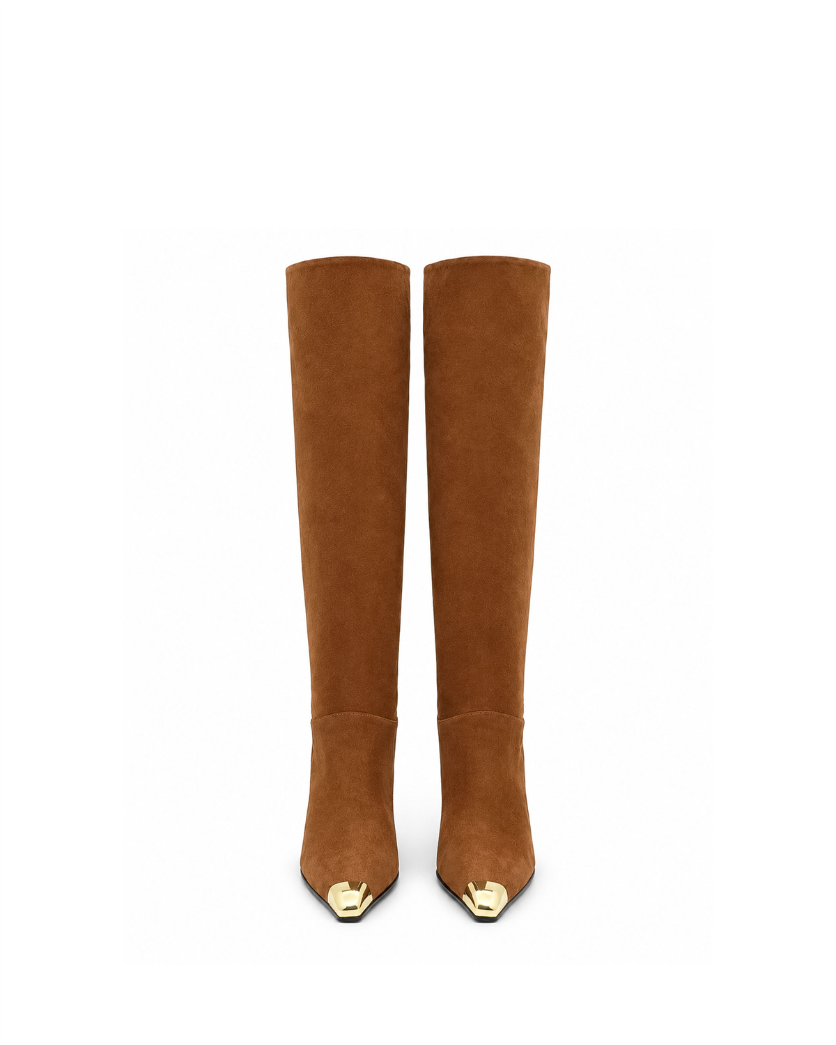 VARIO27633VARIO Hakiki Süet Deri Diz Üstü Çizme Z188 TABA SÜET (Tan Suede))