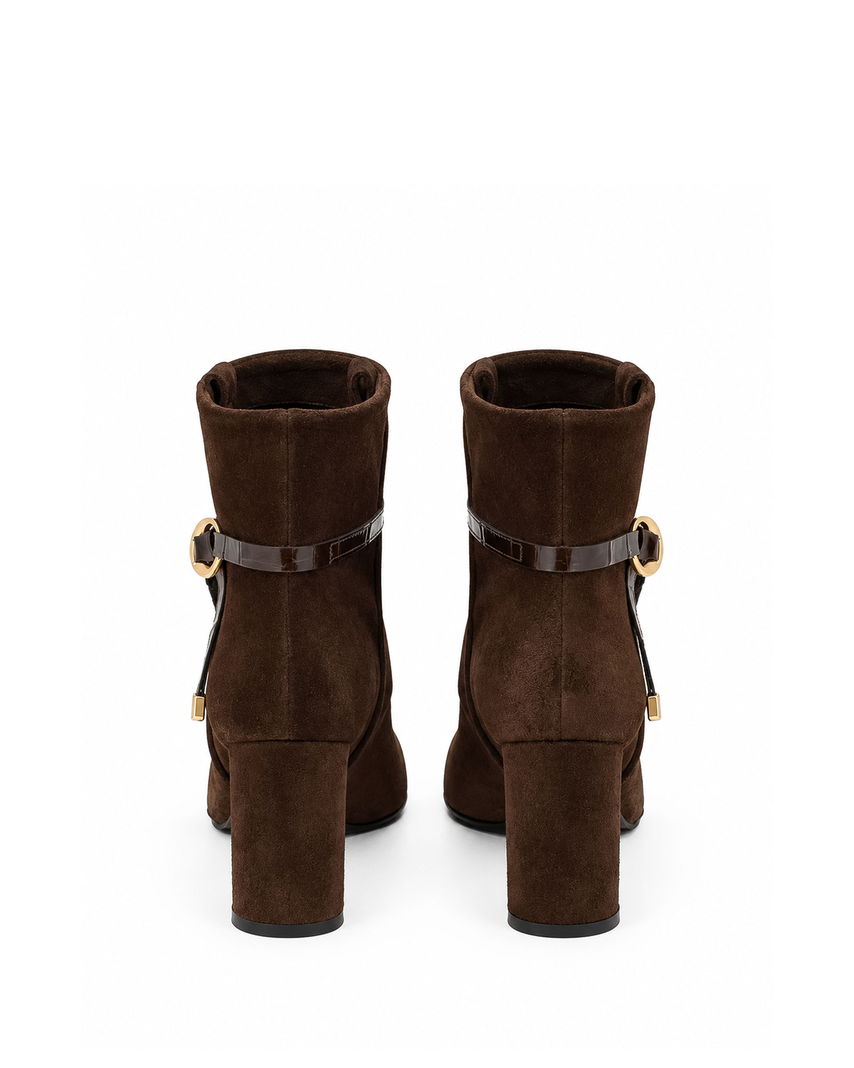 VARIO28582VARIO Hakiki Deri Sivri Burunlu Kadın Bot 381 KAHVE SÜET(Brown Suede)