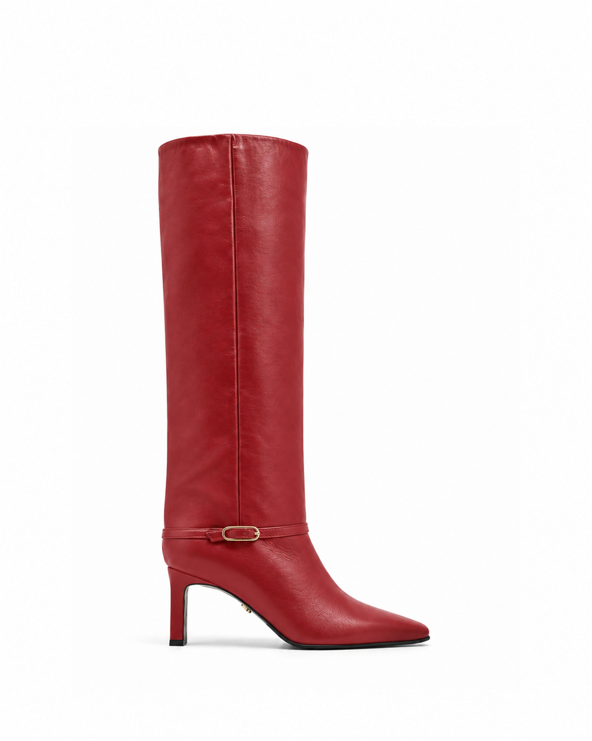 VARIO28669VARIO Hakiki Deri Çizme 371 BORDO (burgundy)