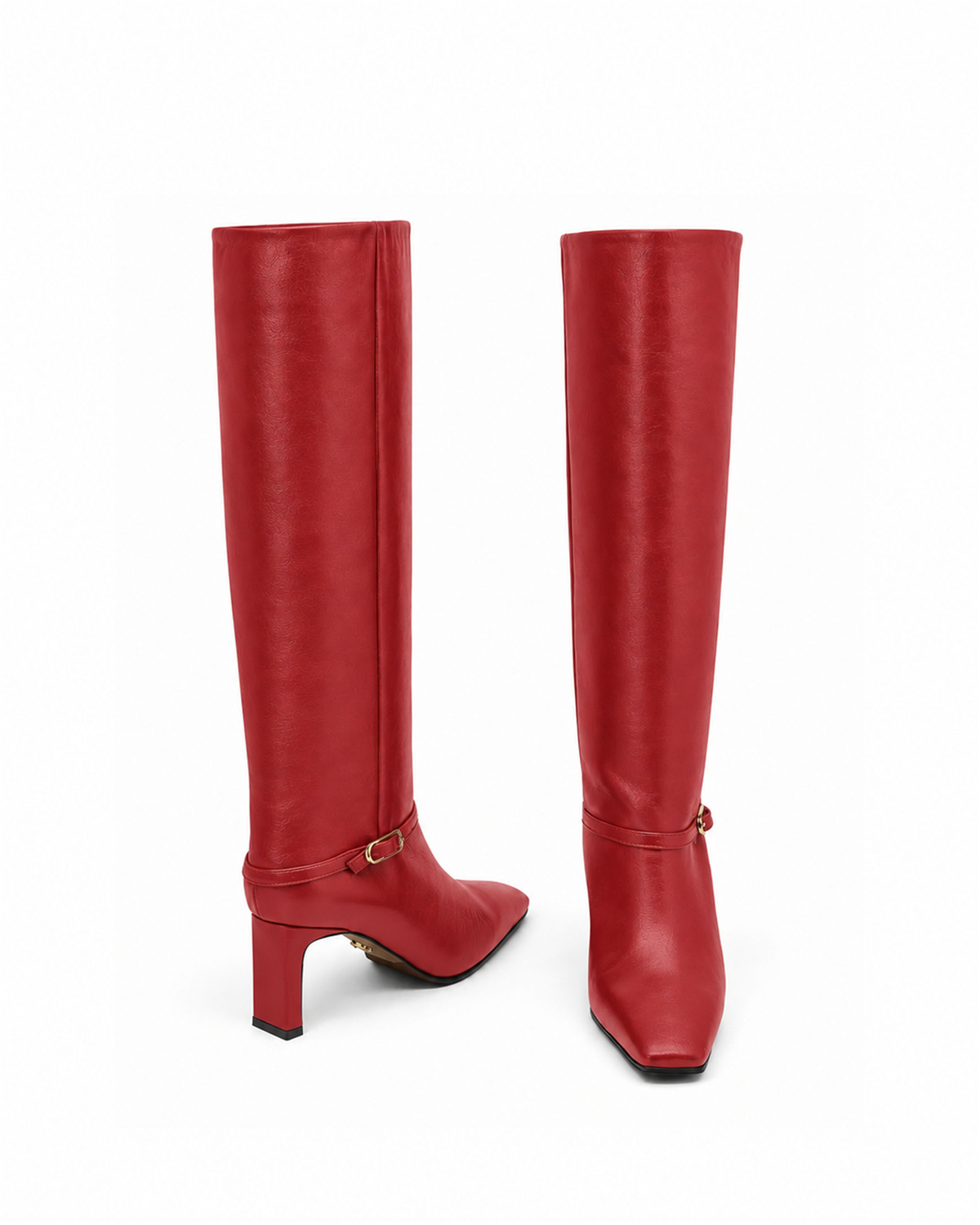 VARIO28669VARIO Hakiki Deri Çizme 371 BORDO (burgundy)