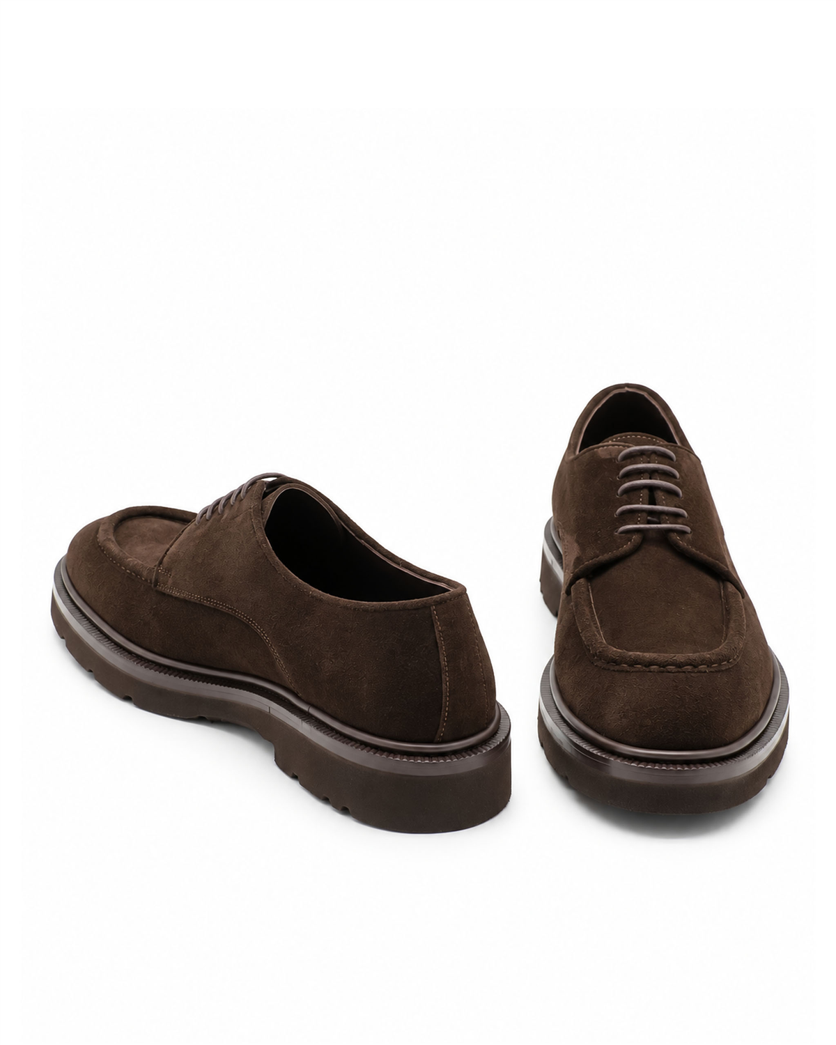 VARIO3571VARIO Hakiki Deri Bağcıklı Erkek Ayakkabı 381 KAHVE SÜET(Brown Suede)