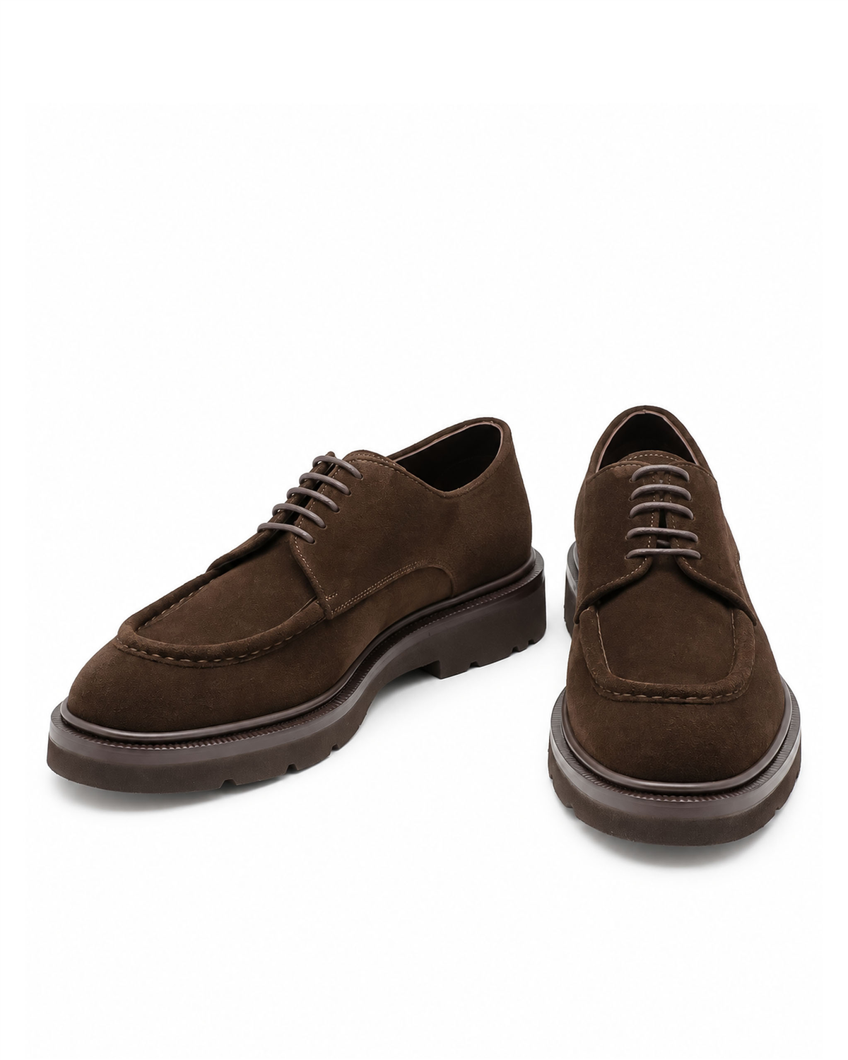 VARIO3571VARIO Hakiki Deri Bağcıklı Erkek Ayakkabı 381 KAHVE SÜET(Brown Suede)