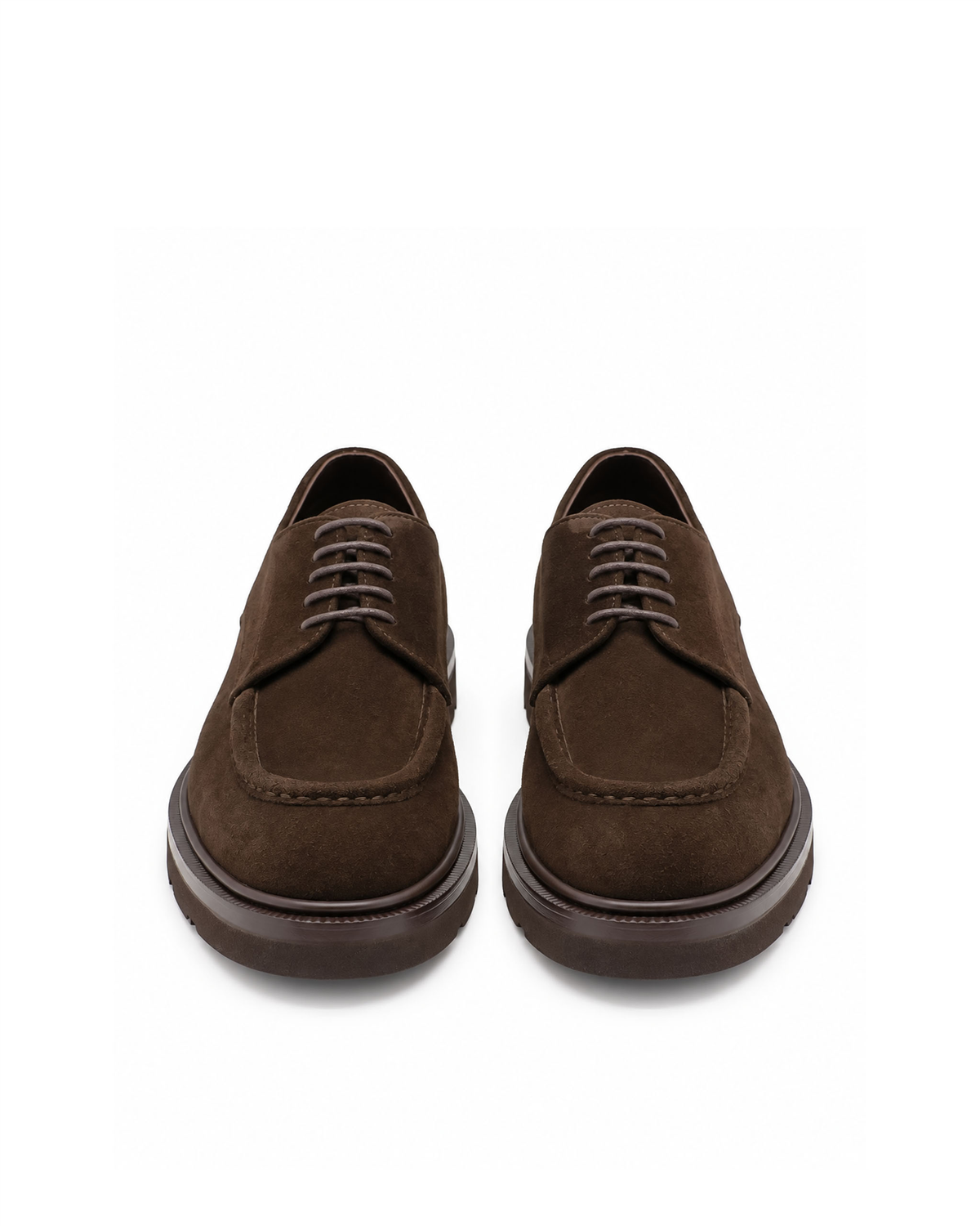 VARIO3571VARIO Hakiki Deri Bağcıklı Erkek Ayakkabı 381 KAHVE SÜET(Brown Suede)