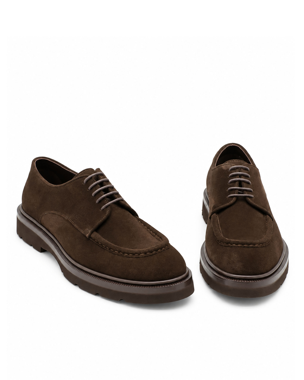 VARIO3571VARIO Hakiki Deri Bağcıklı Erkek Ayakkabı 381 KAHVE SÜET(Brown Suede)