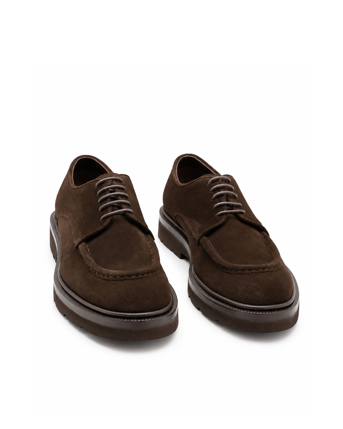 VARIO3571VARIO Hakiki Deri Bağcıklı Erkek Ayakkabı 381 KAHVE SÜET(Brown Suede)