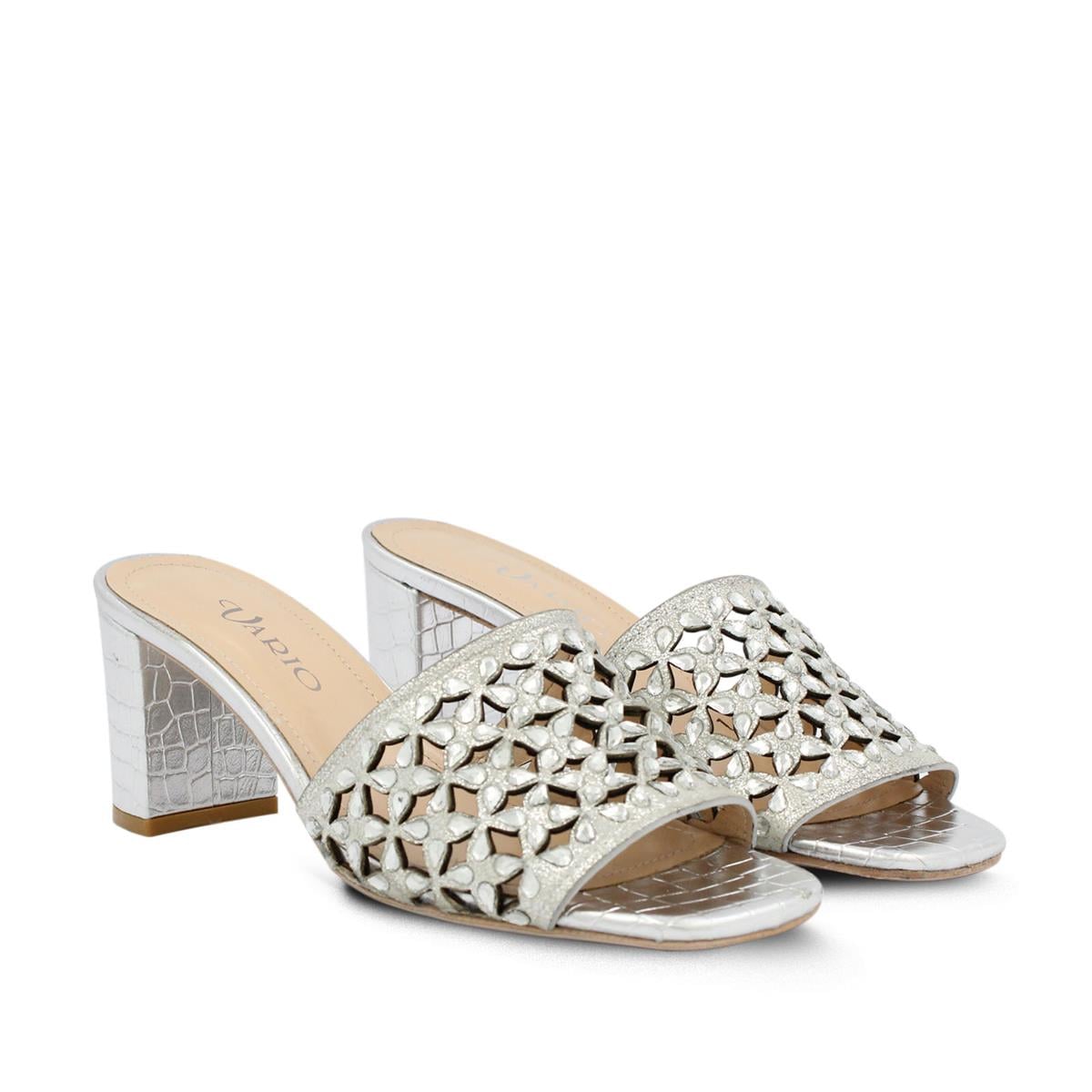 VARIO4183 213 V1VARIO GÜMÜŞ KROKO BASKI C2699 (Silver Crocodile Print)