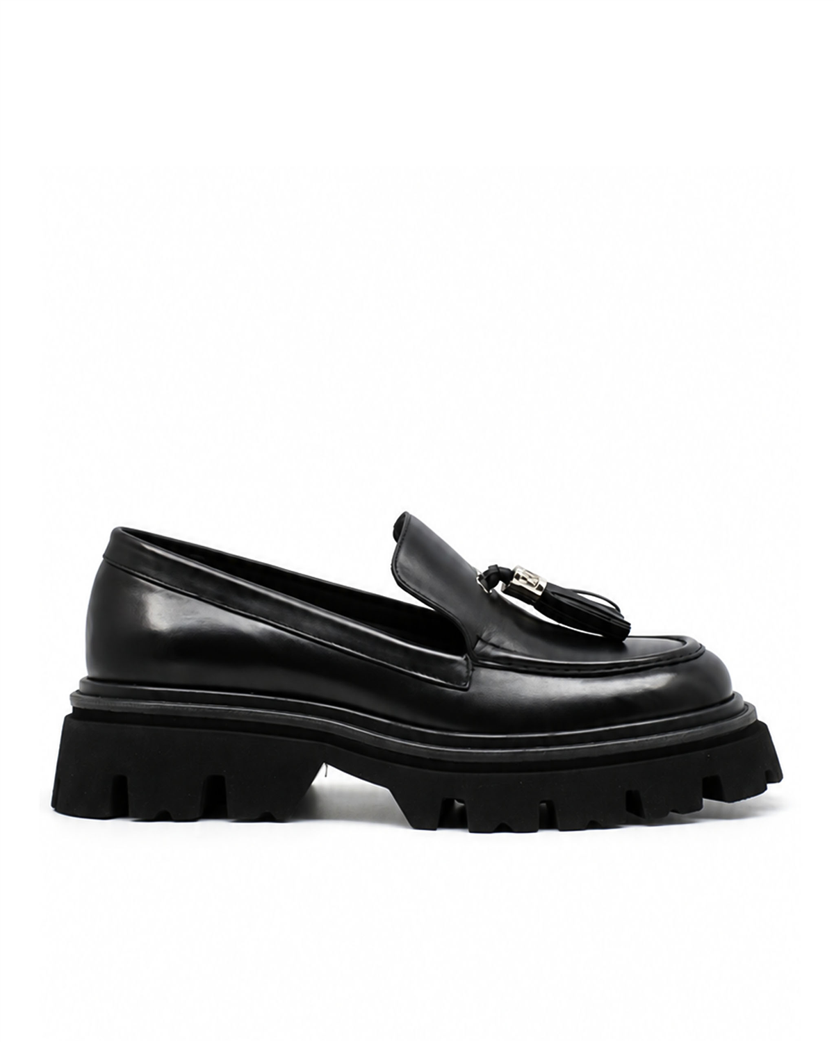 VARIO4249VARIO Hakiki Deri Kalın Taban Ayakkabı 053 SIYAH (Black)