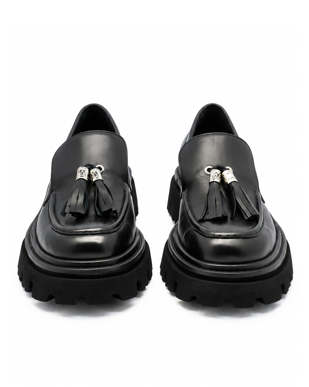 VARIO4249VARIO Hakiki Deri Kalın Taban Ayakkabı 053 SIYAH (Black)