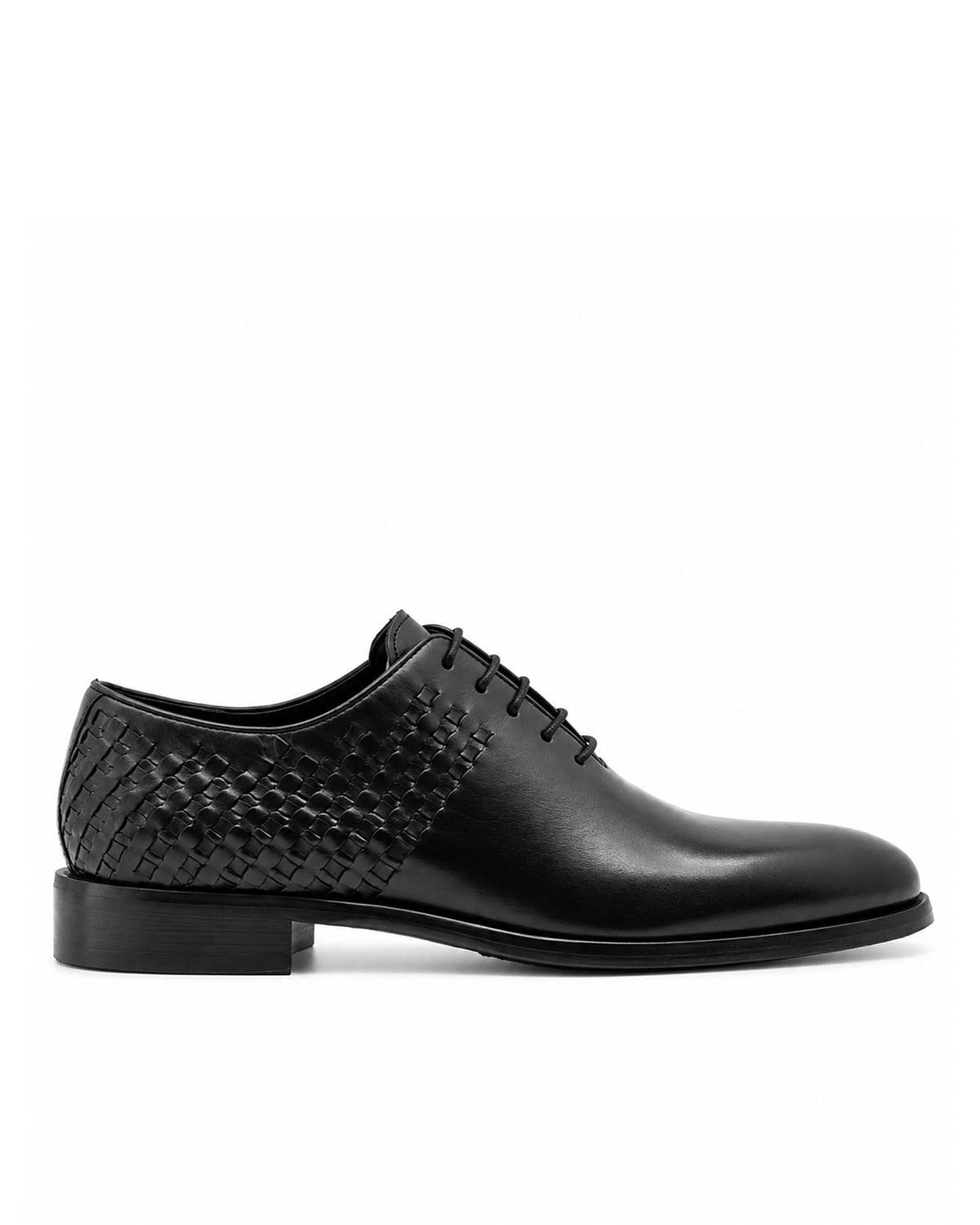 VARIO449-02VARIO Hakiki Deri Erkek Ayakkabı Z139 Siyah Örgü (Black Knitting)
