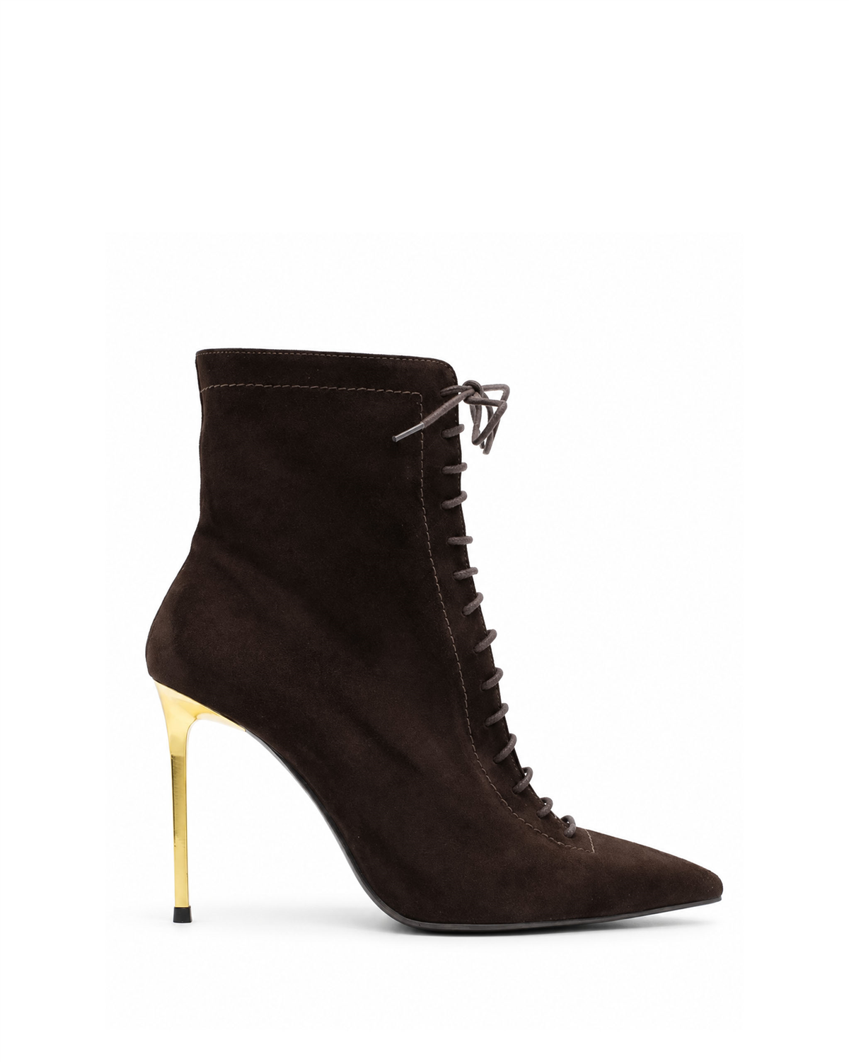 VARIO6526VARIO Hakiki Süet Deri Kadın Bot 381 KAHVE SÜET(Brown Suede)