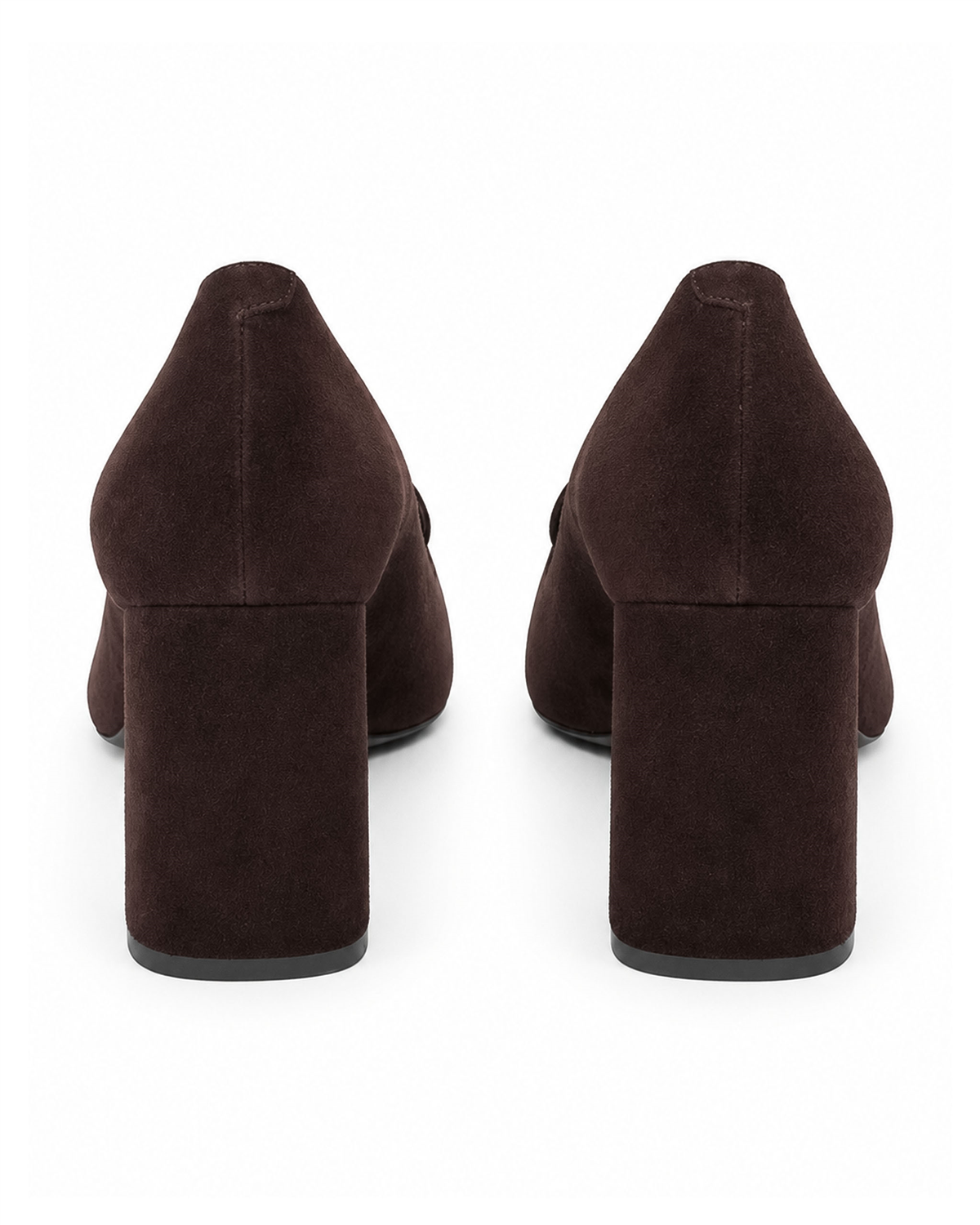 VARIO79957VARIO Hakiki Süet Kadın Topuklu Ayakkabı 381 KAHVE SÜET(Brown Suede)