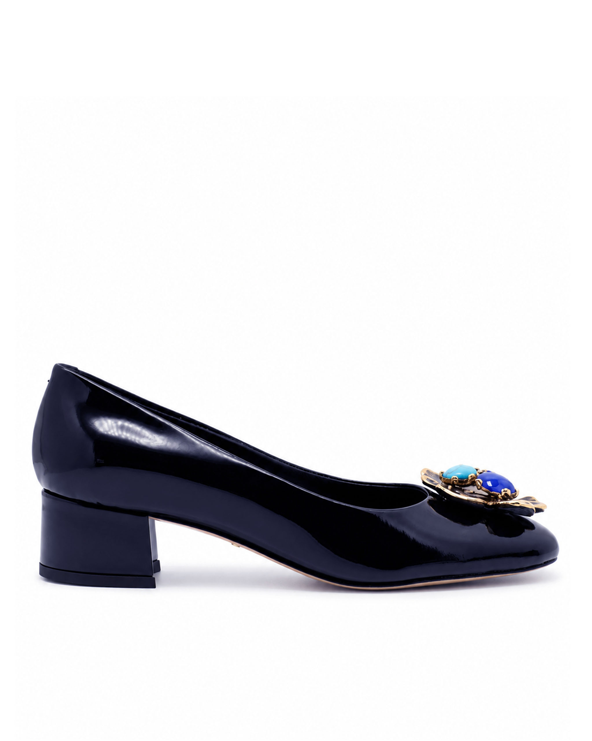 VARIO916 90 V36VARIO Rugan Hakiki Deri Kadın Topuklu Ayakkabı Z162 RUGAN LACİVERT (Navy Blue Patent Leather) C603