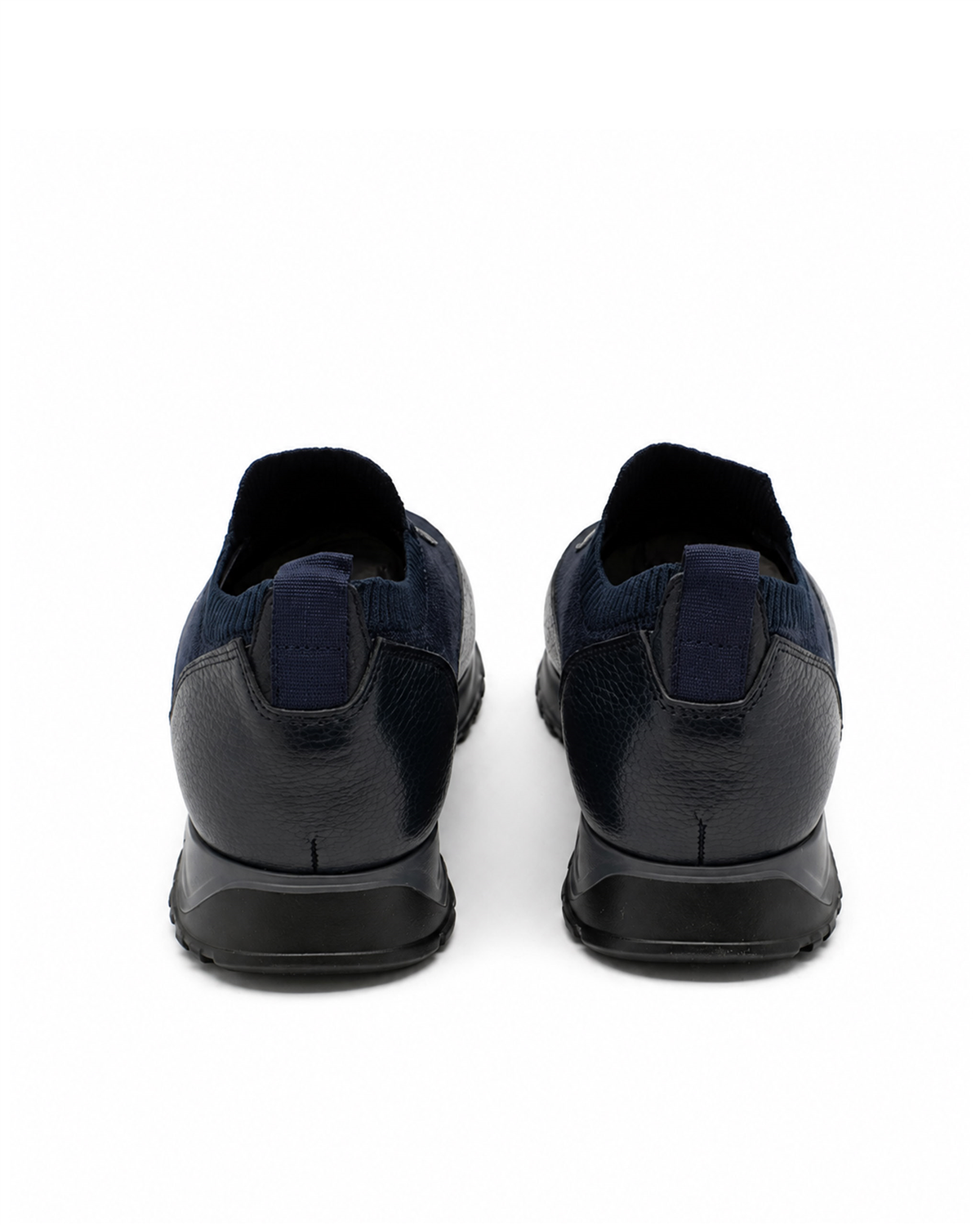 VARIO97680VARIO Hakiki Deri Erkek Sneaker Ayakkabı Z659 LACİVERT DERİ+LACİVERT TRİKO