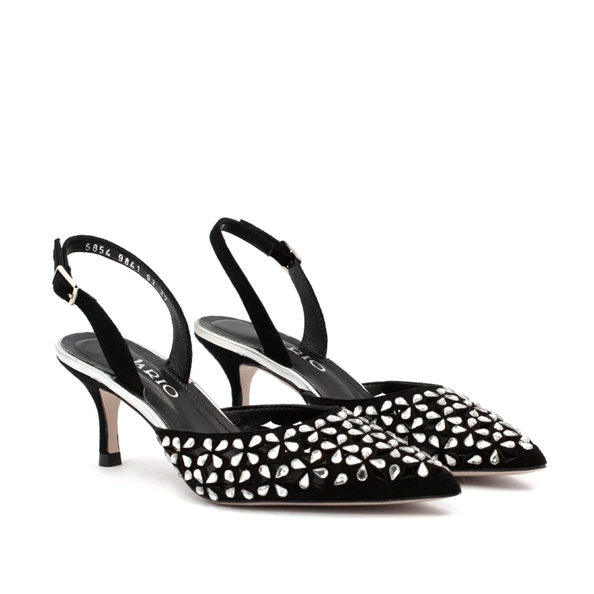 VARIO9841 93 V1VARIO SUET SIYAH CRYSTAL C507