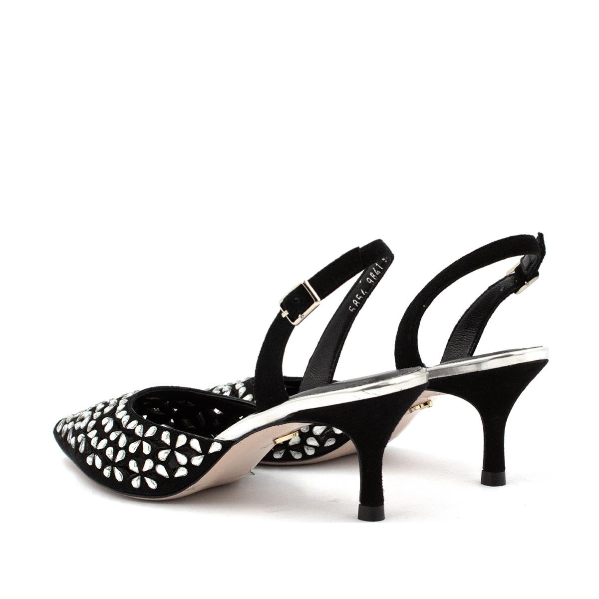 VARIO9841 93 V1VARIO SUET SIYAH CRYSTAL C507