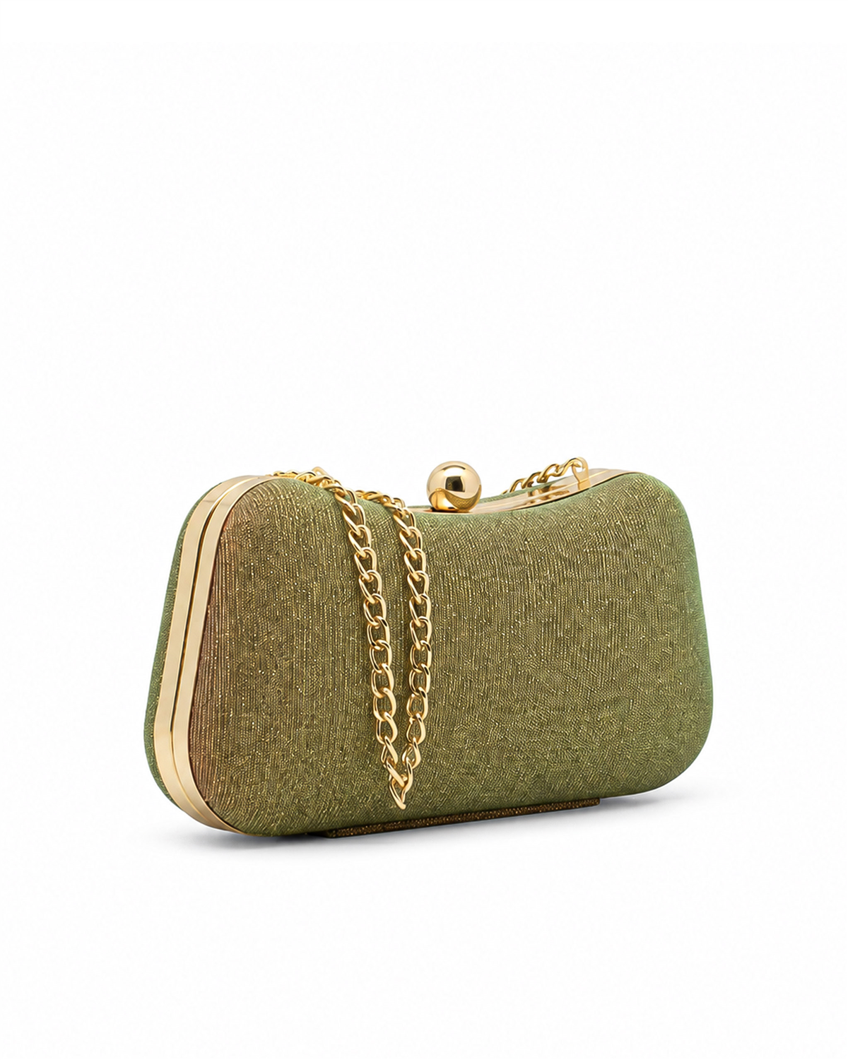 VARIOCNT044VARIO Janjanlı Kumaş Gold Klipsli Şık Clutch Çanta Z657 SİMLİ GOLD JAN JAN KUMAŞ