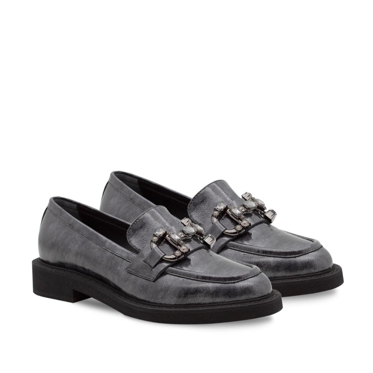 VARIOX-219VARIO GRİ RUGAN (Gray Patent Leather)