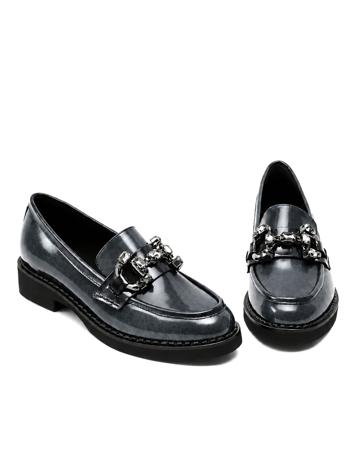 VARIOX-219VARIO GRİ RUGAN (Gray Patent Leather)