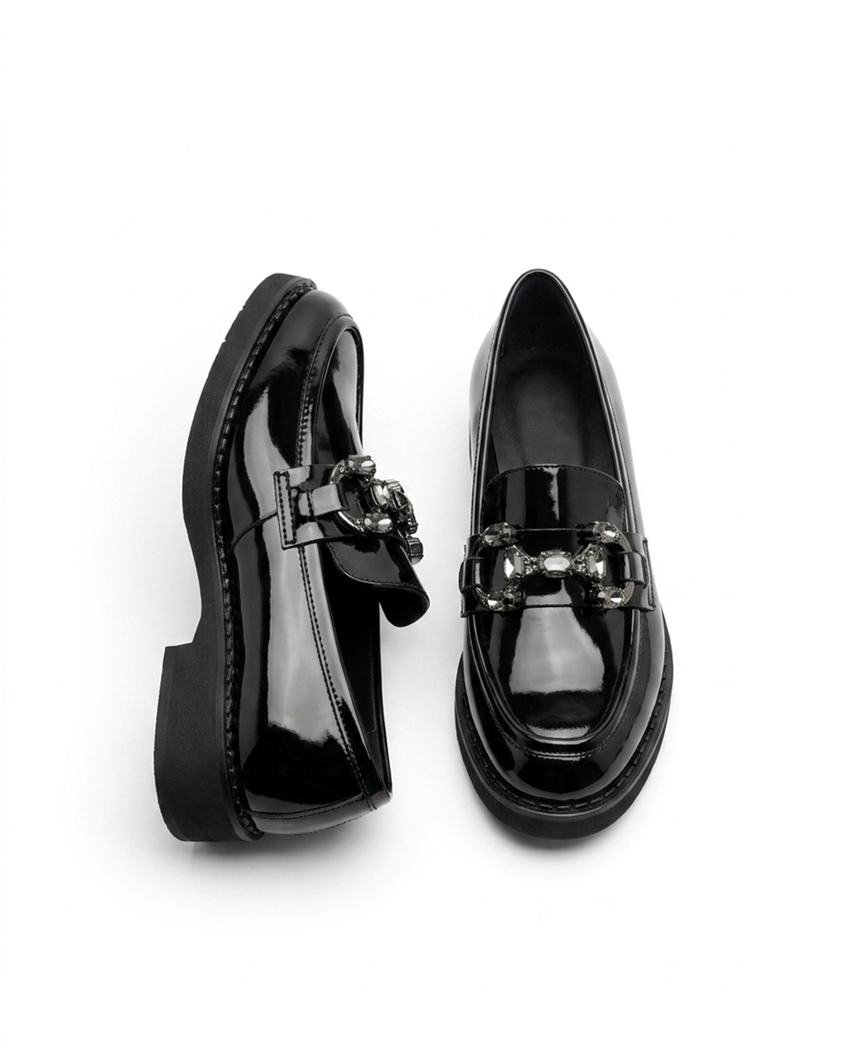 VARIOX-219VARIO SIYAH RUGAN (Black Patent Leather)