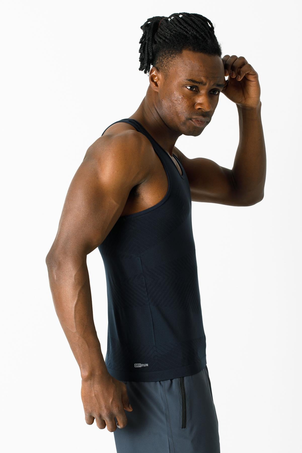 Maraton Active Ekstra Slim Erkek Atlet Yaka  Kolsuz Training Atlet 824011