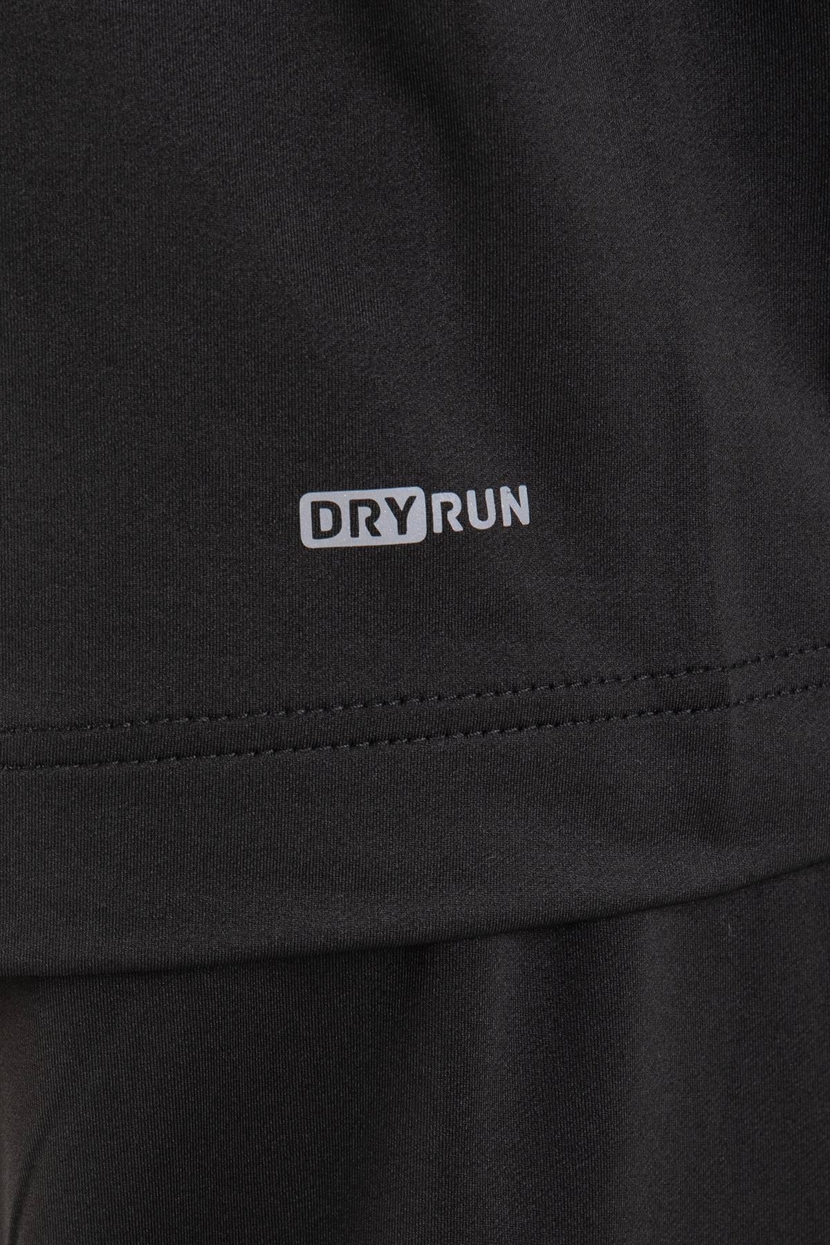 Maraton Active Regular Erkek Dik Yaka Dar Paça Uzun Kol Training Siyah-Siyah Eşofman Takımı 21729
