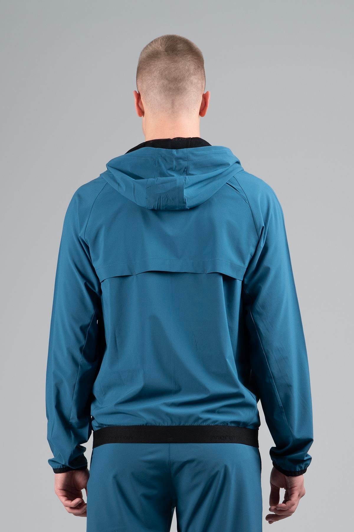 Maraton Active Regular Erkek Kapşonlu  Reglan Kol Koşu  Eşofman Üstü 22558