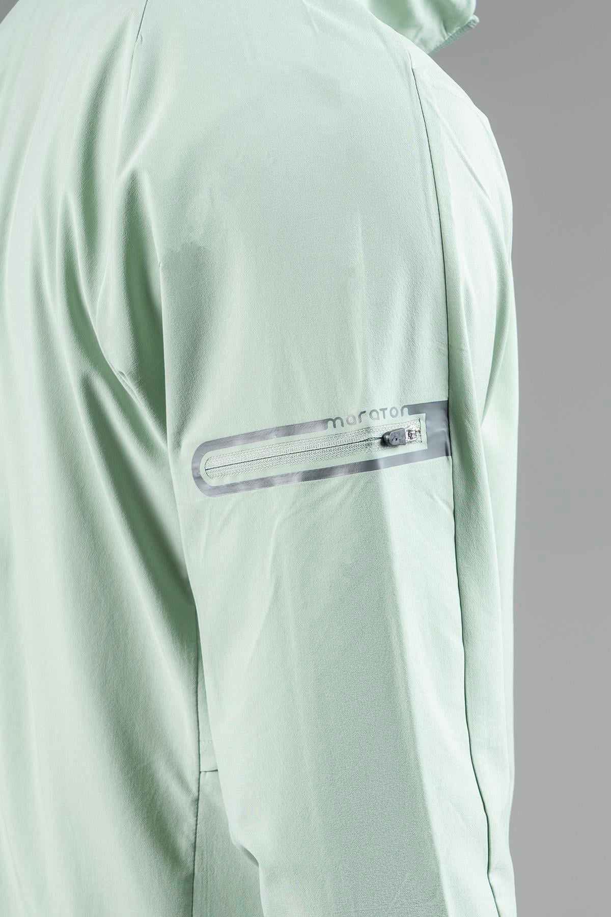 Maraton Active Regular Erkek Kapşonlu  Reglan Kol Basic  Eşofman Üstü 22668