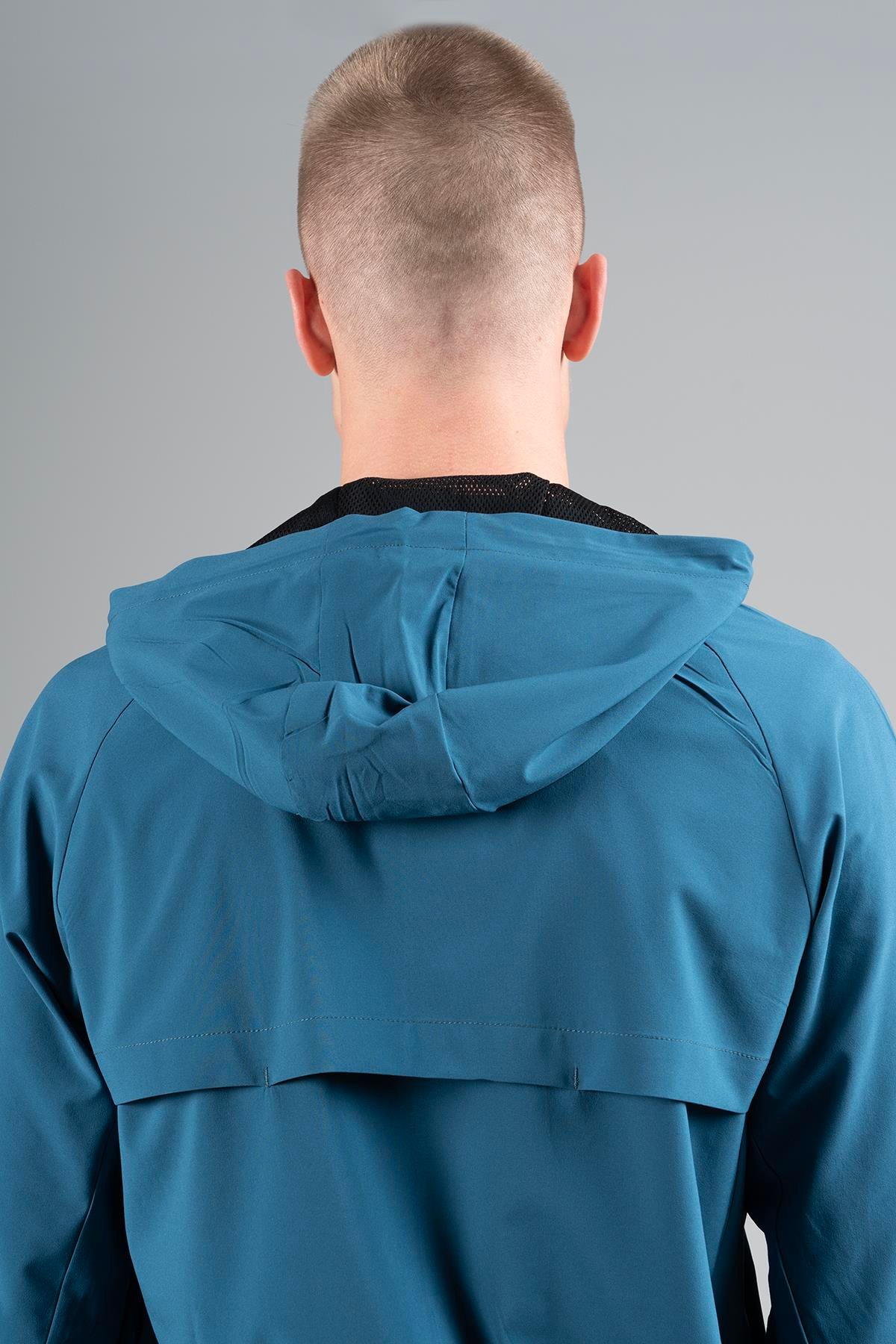 Maraton Active Regular Erkek Kapşonlu  Reglan Kol Koşu  Eşofman Üstü 22558