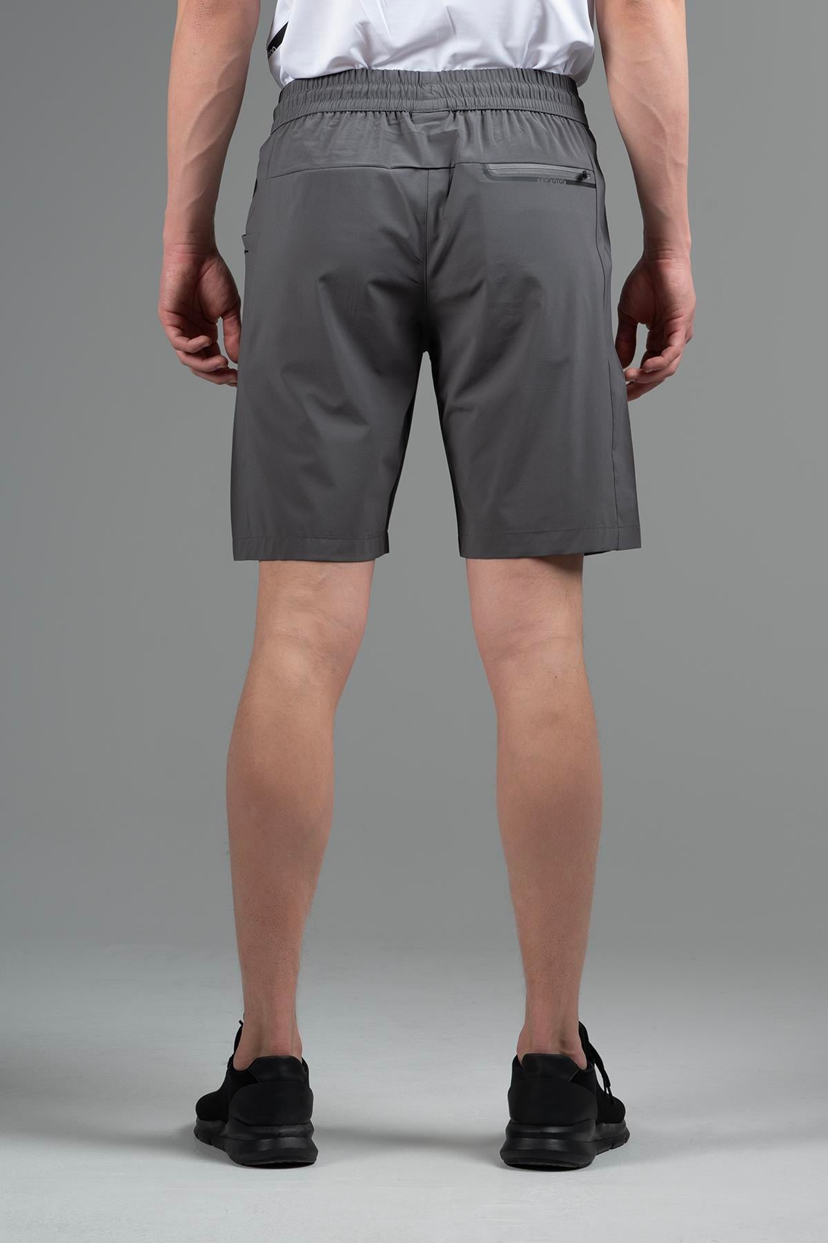 Maraton Active Regular Erkek  Şort  Basic Antrasit Melanj Şort 22667