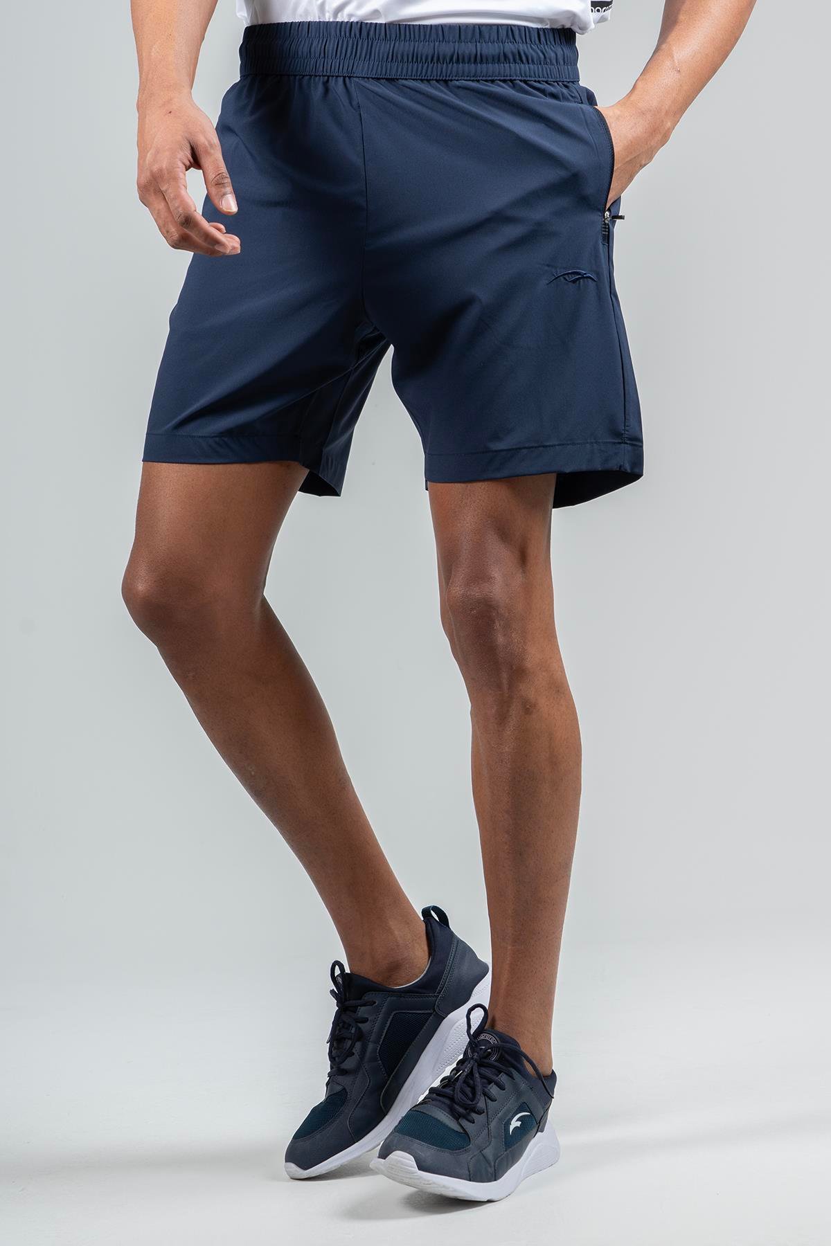 Maraton Active Regular Erkek  Şort  Basic Açık Lacivert Şort 22671